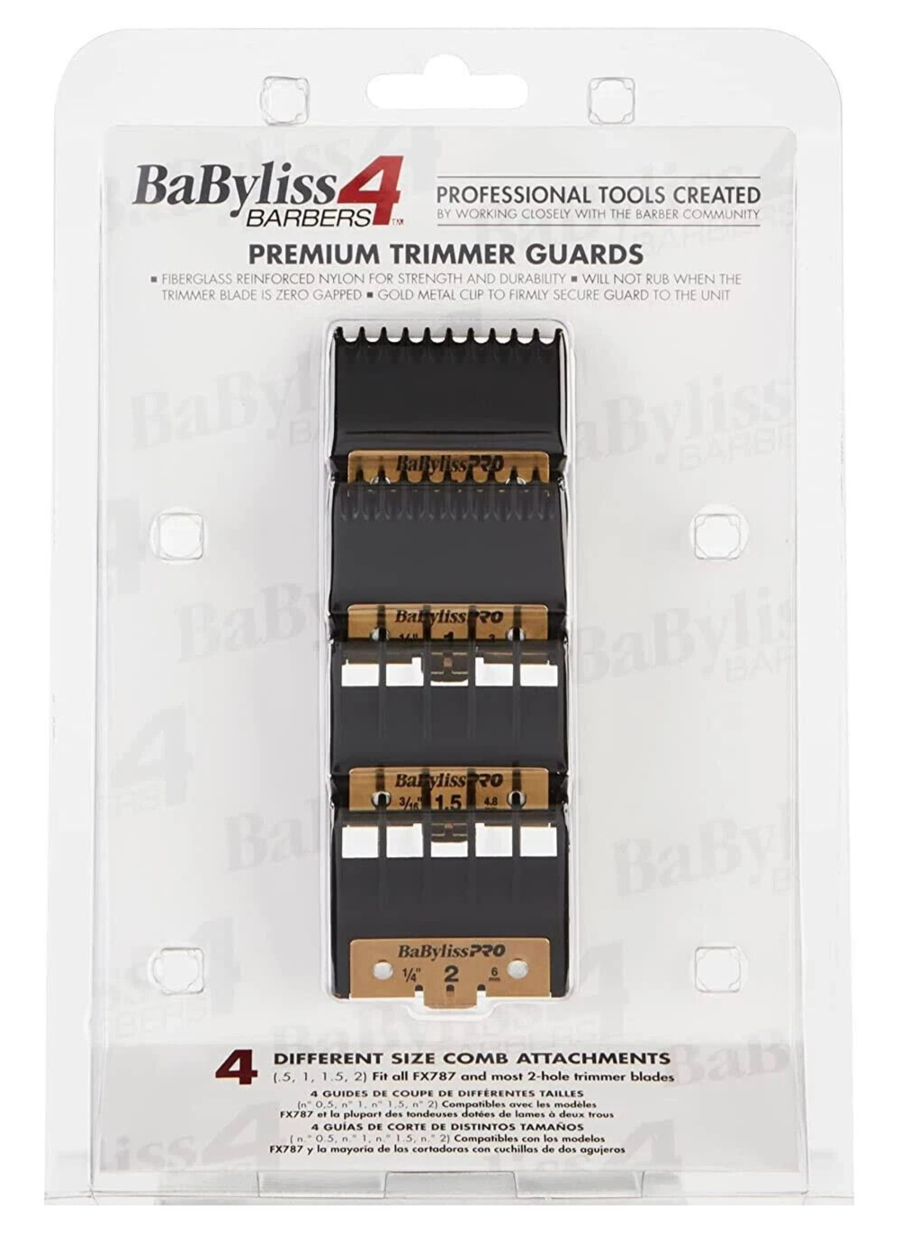 BaBylissPRO Premium Trimmer Guards | FXPTG