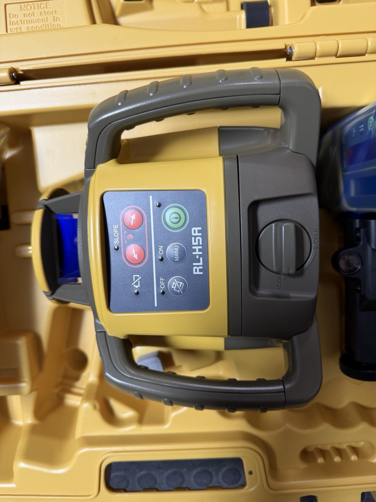 Topcon RL-H5A Horizontal Self-Leveling Rotary Laser Kit w/ LS-80X Receiver New