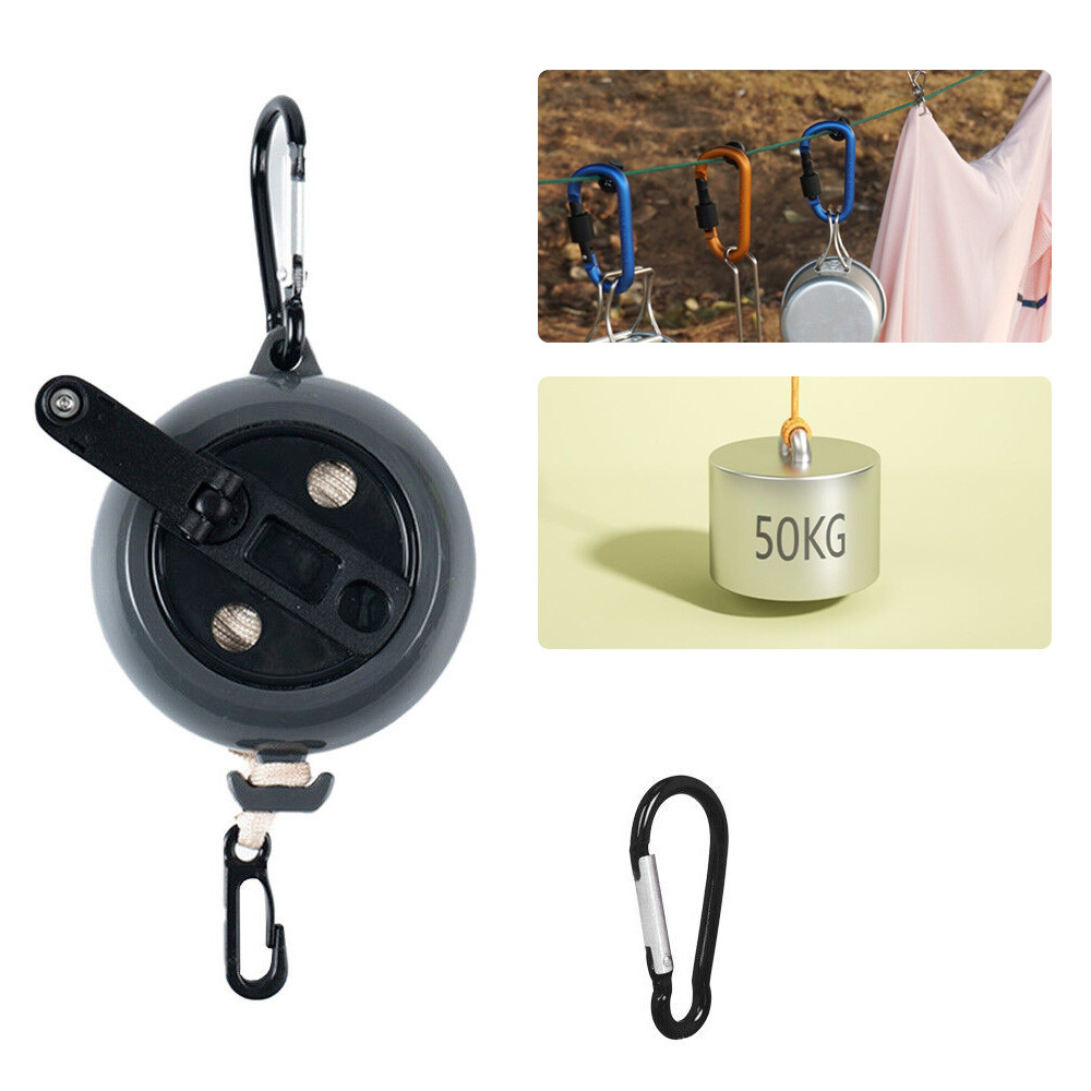 Outdoor Retractable Clothes Reel ClothesKit 33Ft Dryer Clothes Washing Line