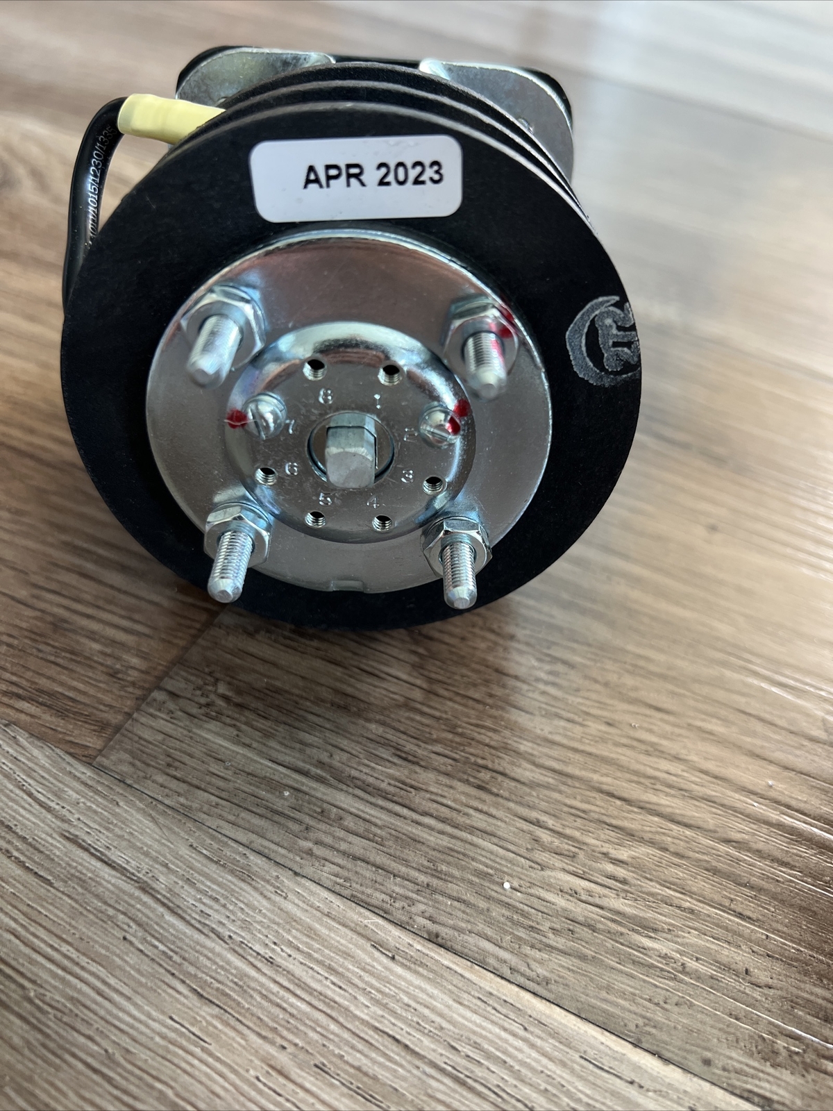 ITI General Electric Rotary Voltmeter Transfer Switch 952404C Series 95 600 vac