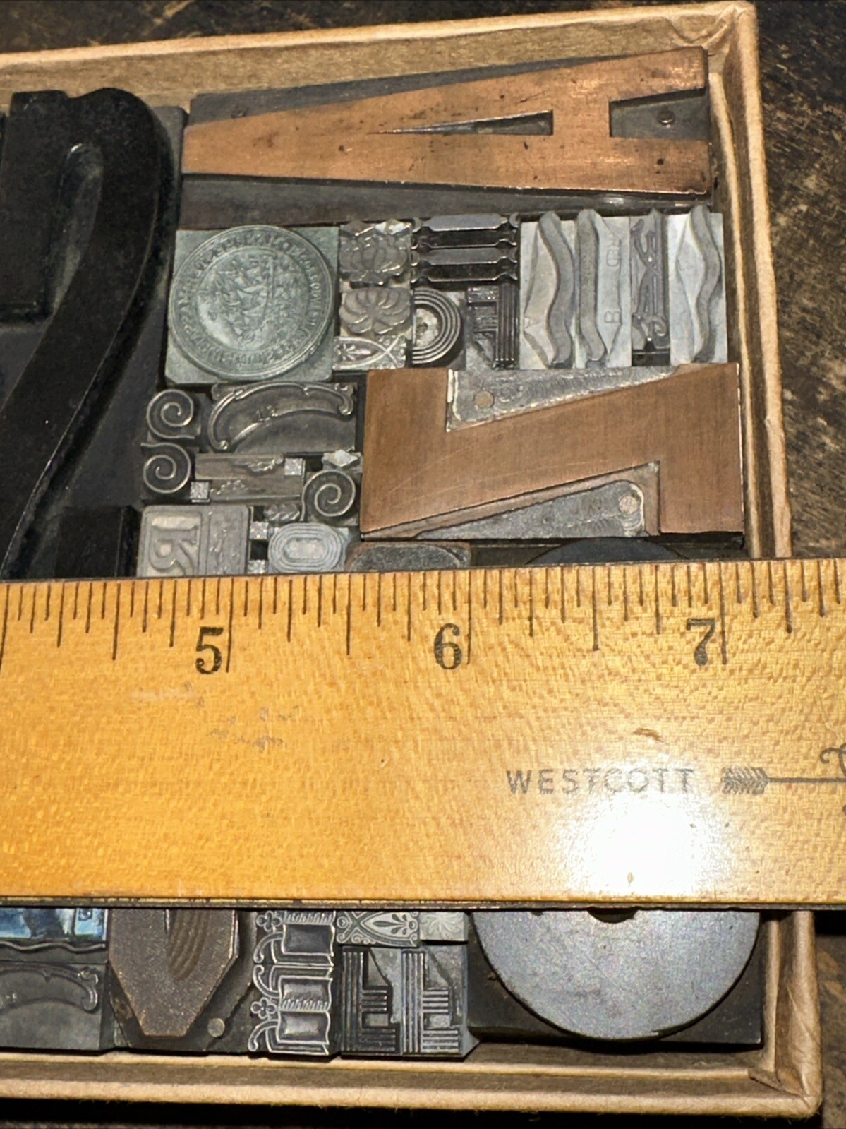 Printing Blocks Ornamentals Borders Dingbats. Wonderful Variety!! #58 Beautiful!