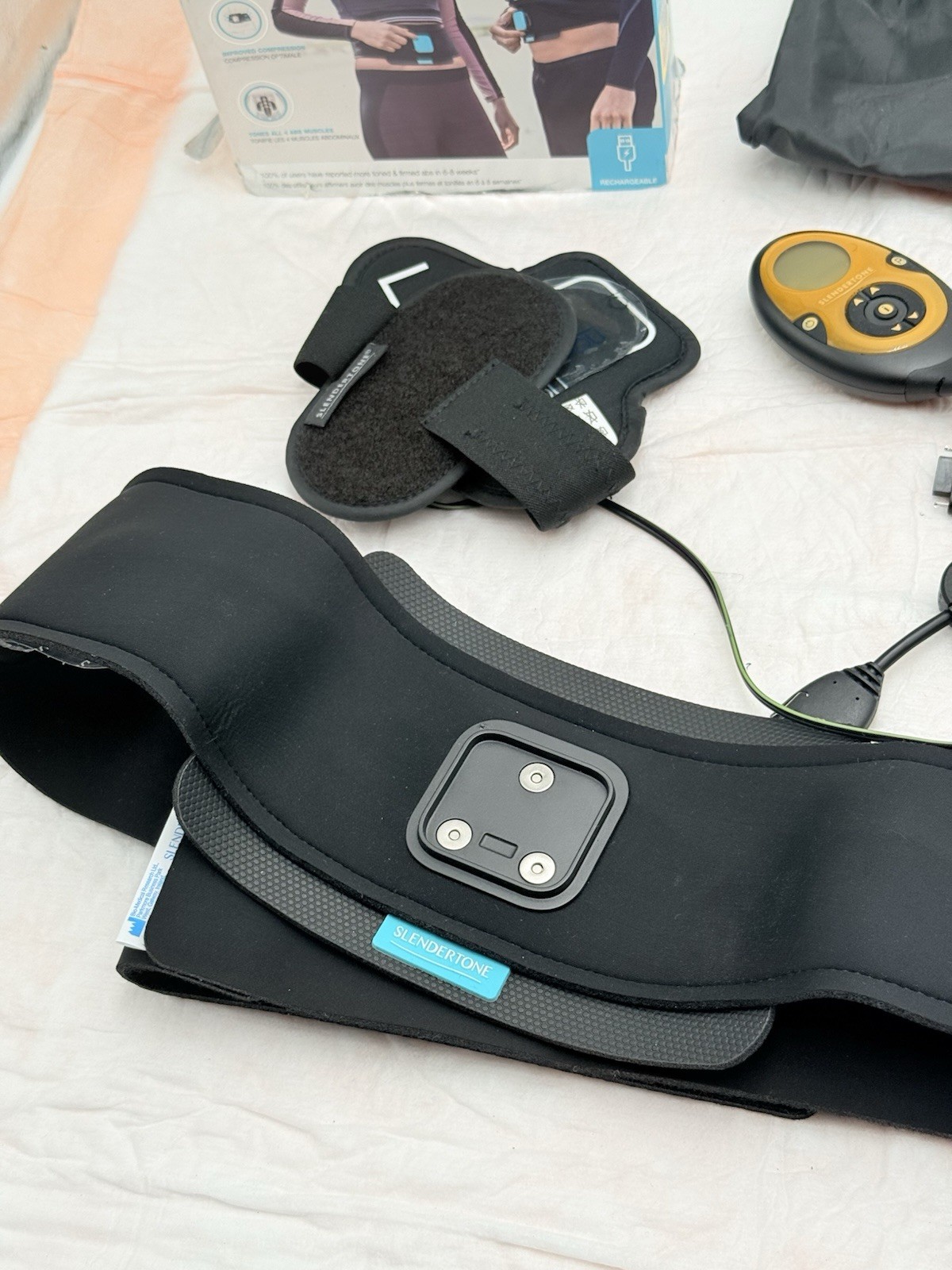 Slendertone CoreFit Abdominal Toning Belt Kit NO UNIT INCLUDED Only Parts 👀