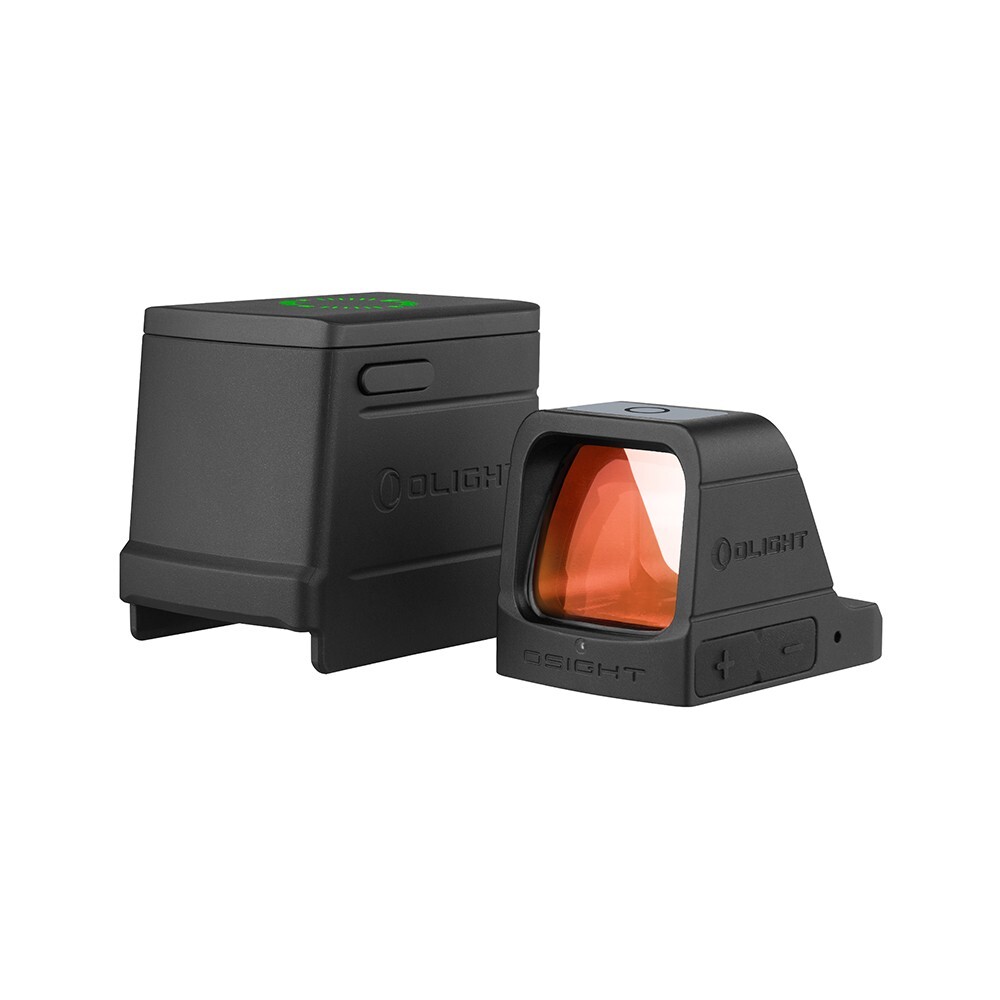 Olight Osight Red - See the Power, 3 MOA, Industry's 1st Magnetic Charging Cover