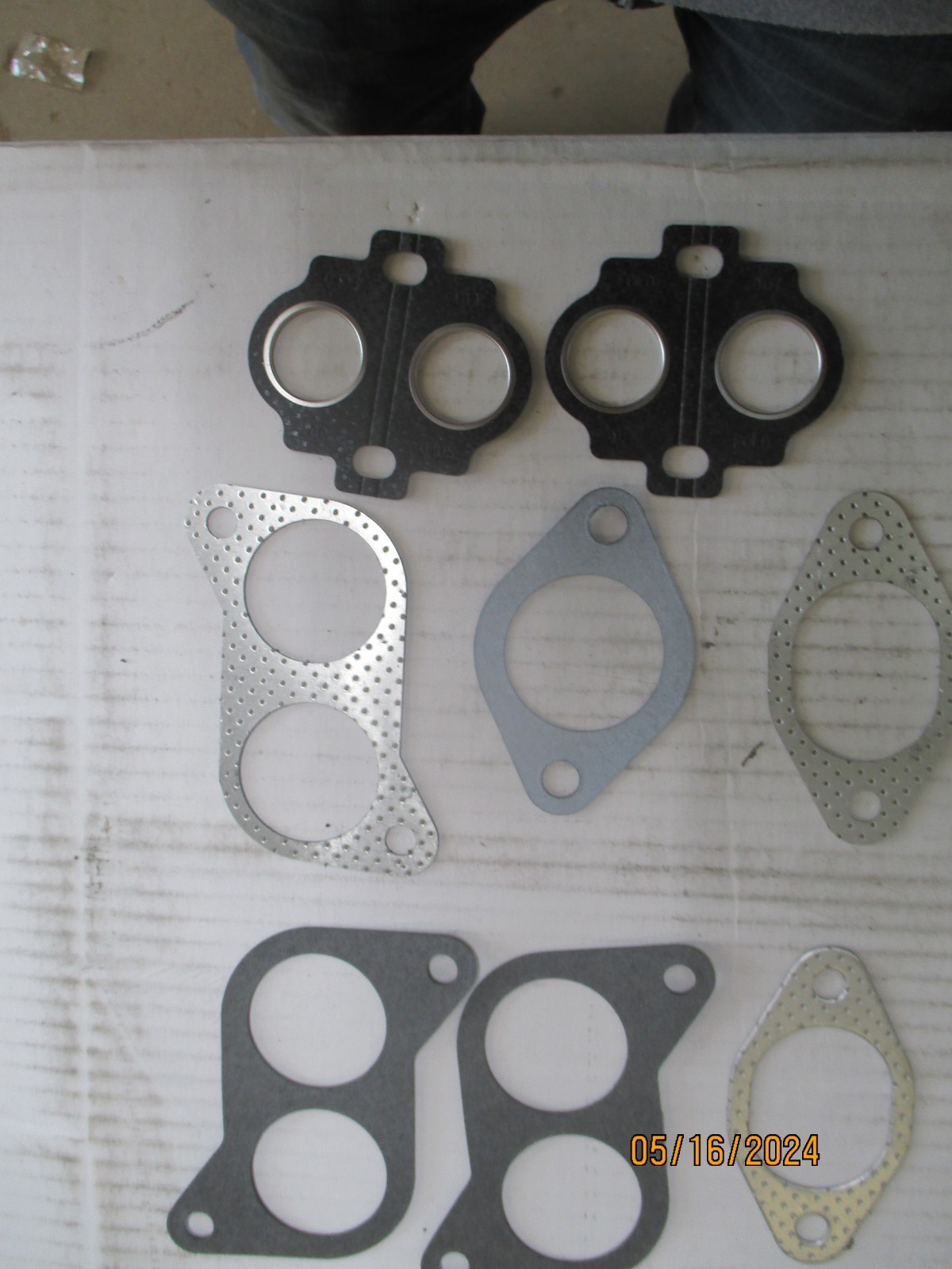 JOHN DEERE 3010/3020 GAS INTAKE/EXHAUST MANIFOLD GASKET SET NEW AFTERMARKET