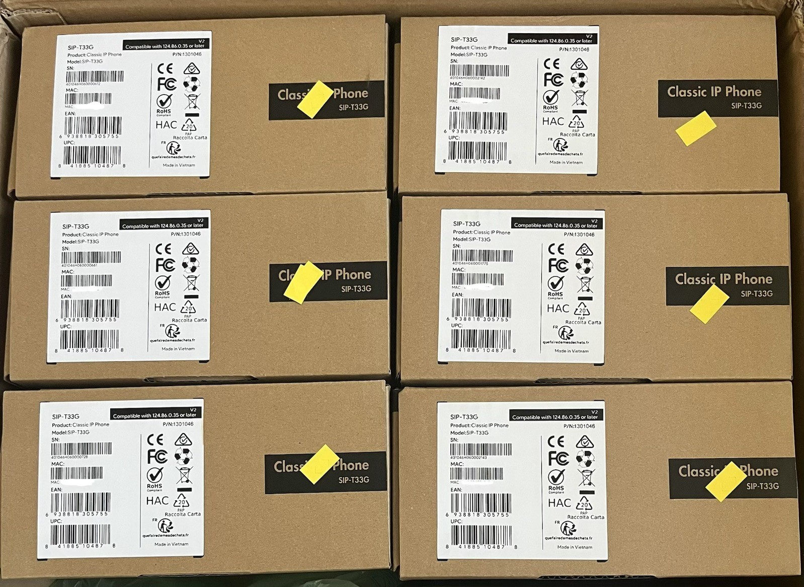 *Lot 6* Yealink SIP-T33G IP Phone