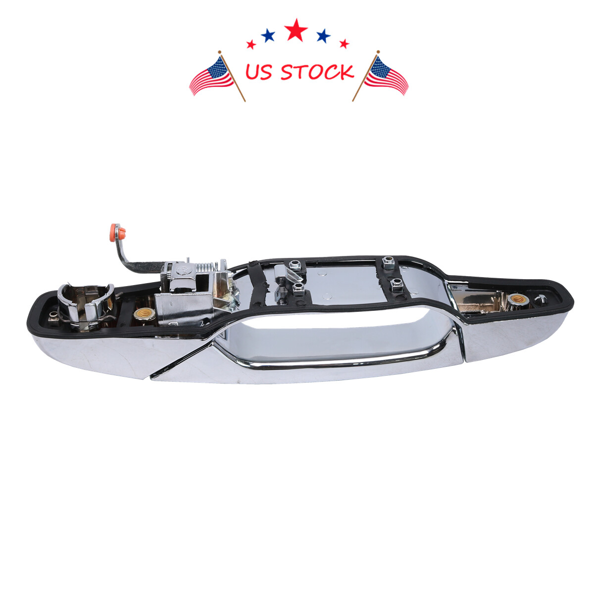 4x Chrome Door Handles Left&Right For GMC Chevy Tahoe Yukon Sierra Denali 07-13