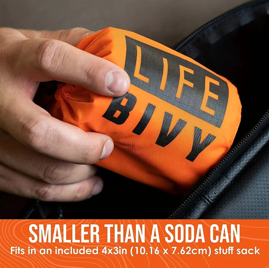 1pc Portable Waterproof Emergency Survival Sleeping Bag Thermal Rescue Sack