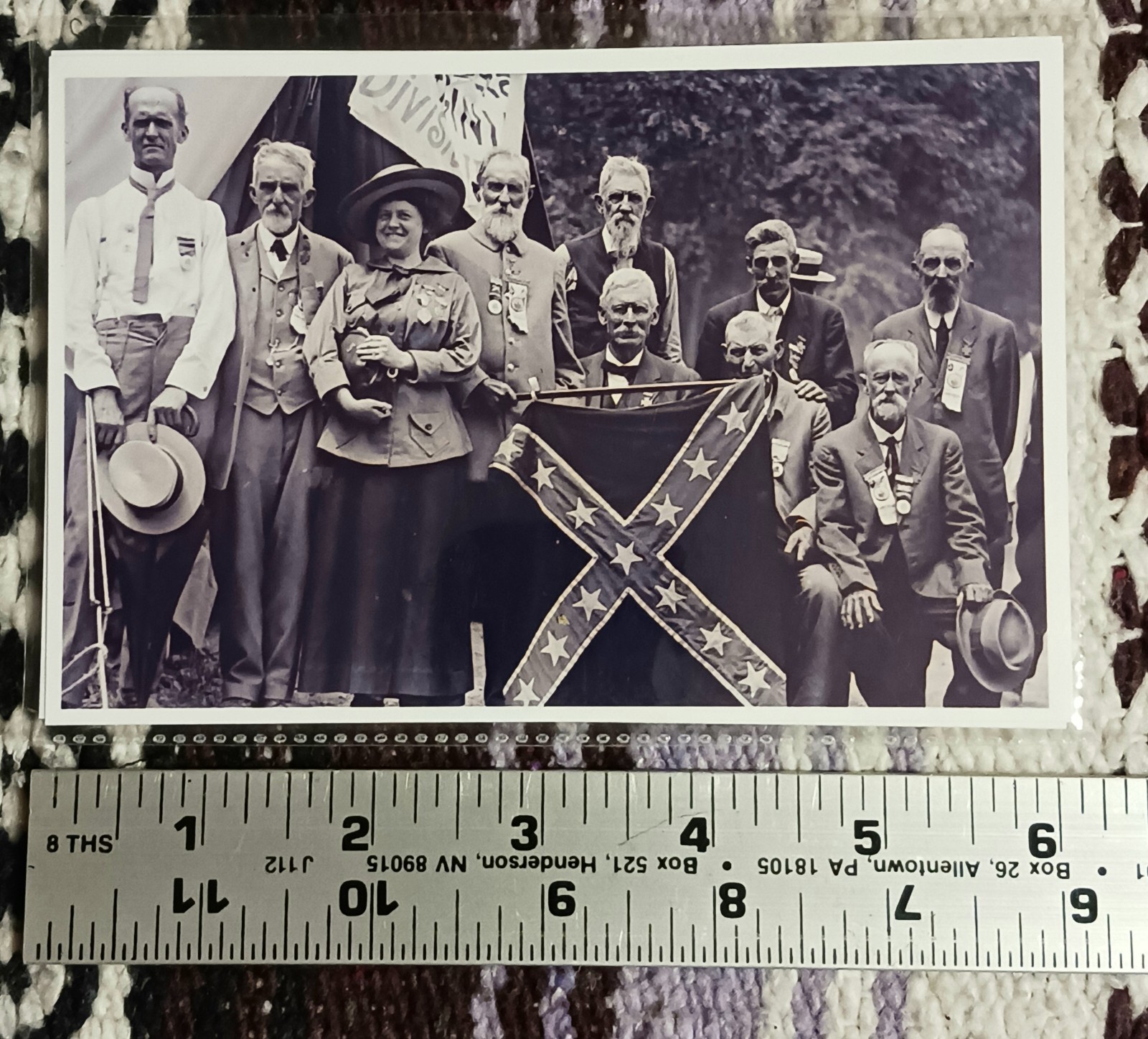Confederate Veterans- Gettysburg Reunion- July 1913- 4"x6"- Qty. 2
