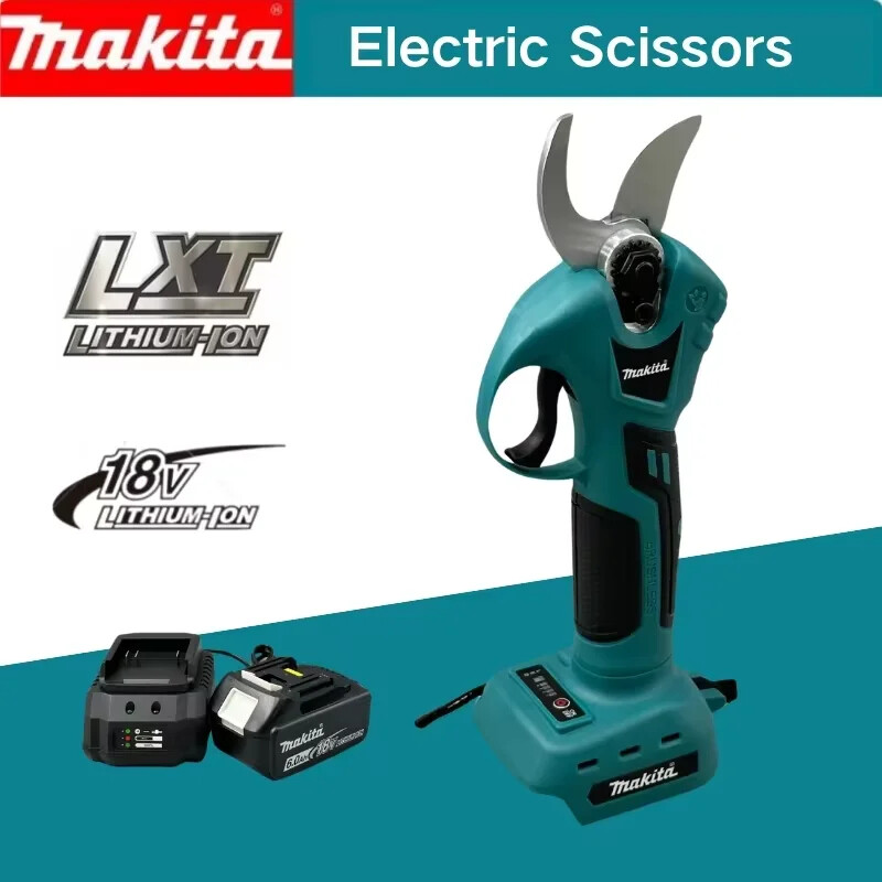 Makita 18v Battery Professional Cordless Electrician Scissors Pruning Shears...