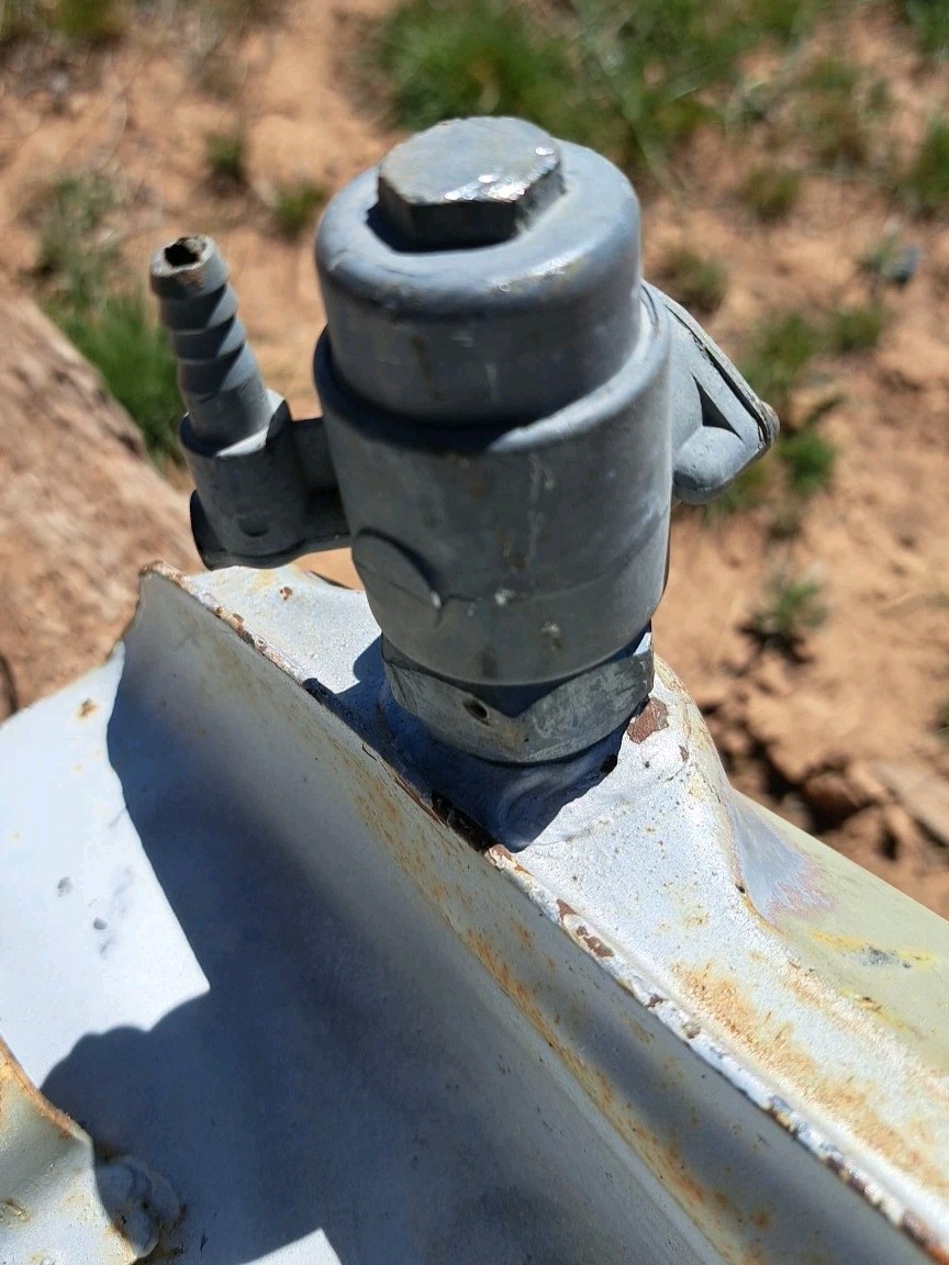 Vintage 1960's Kawasaki Motorcycle Fuel Tank Original Condition See Photos