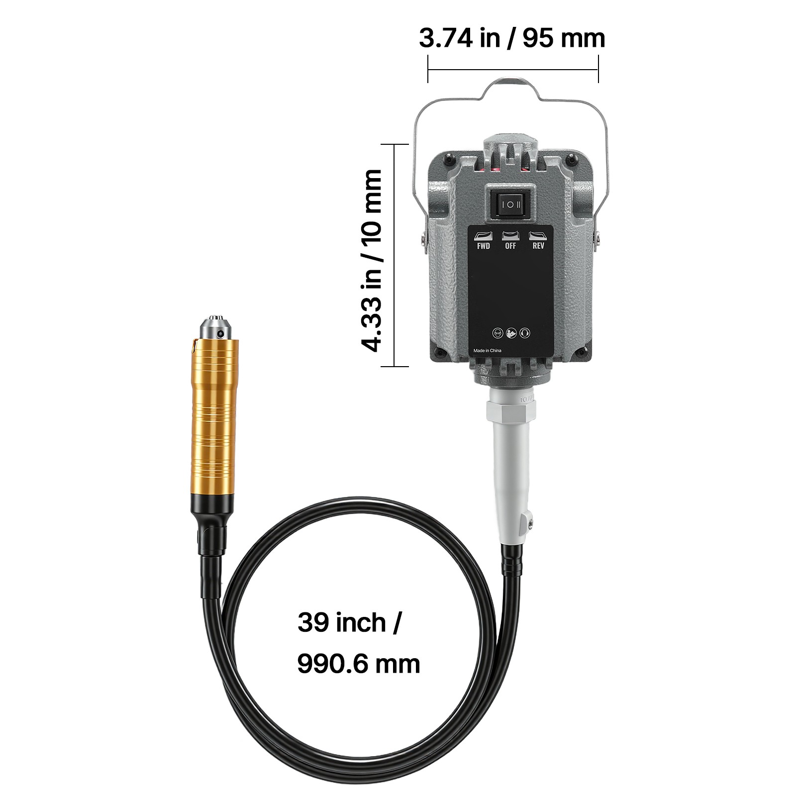 Uimoso 1200W Flex Shaft Grinder with 112 Accessories, 30000RPM Rotary Tool