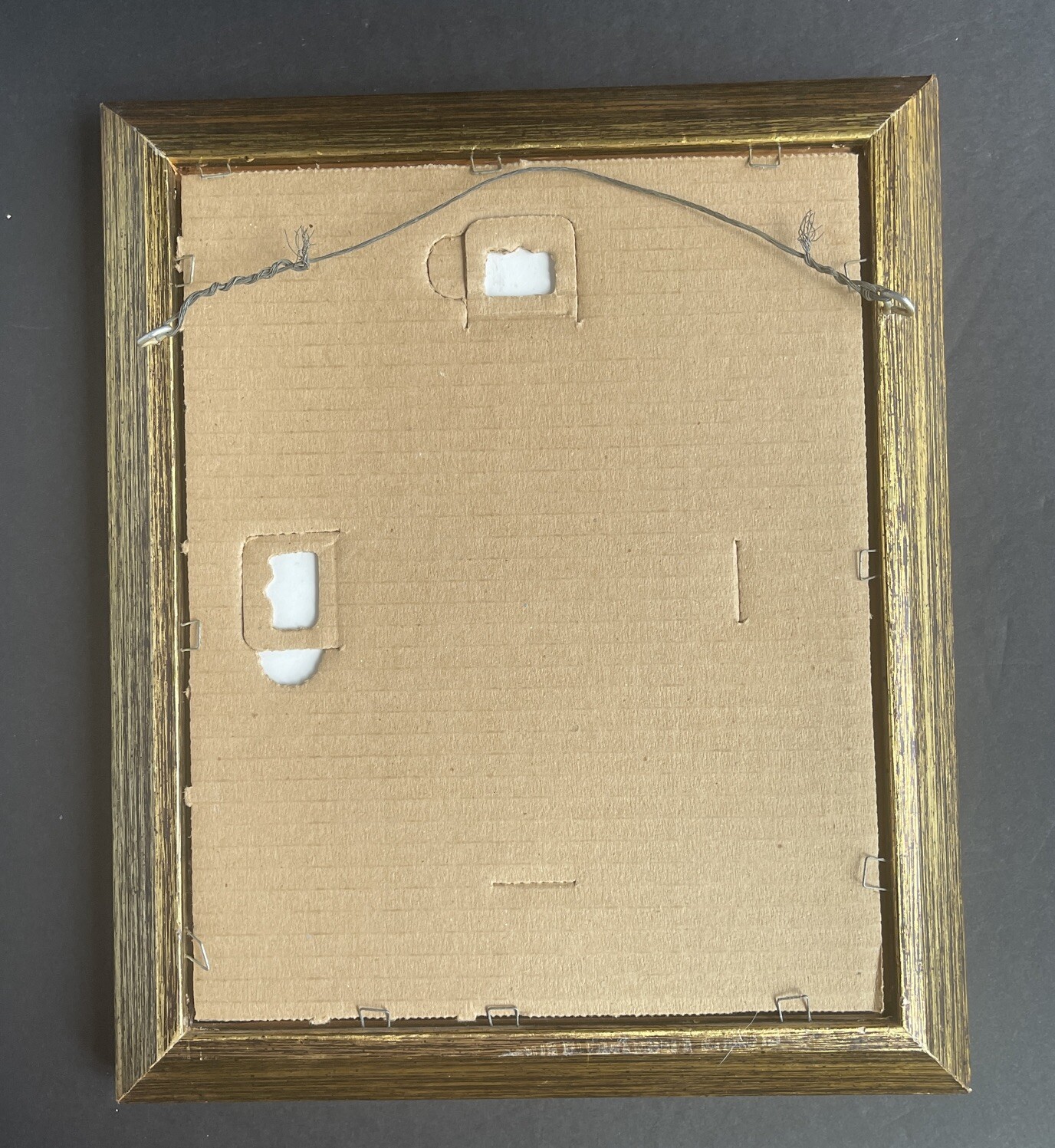 Vintage African American Foil Artwork w/ Wood Frame - Wall Decor Collectable