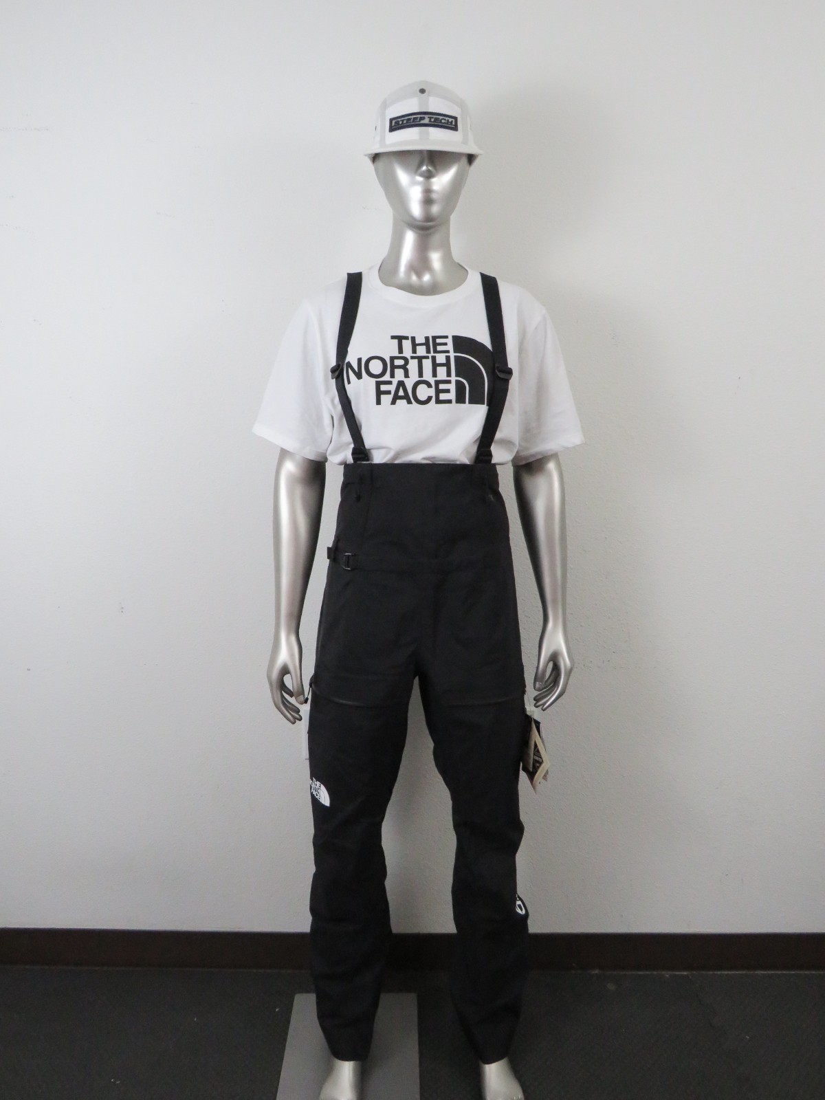 Womens The North Face Pumori GTX GORE TEX Waterproof Shell Ski Bibs Pant Black