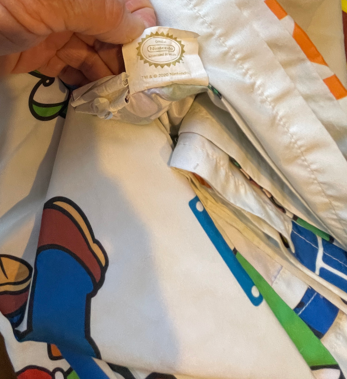 Super Mario Bros Full Sheet Set | Flat & Fitted Sheets | Some Snags