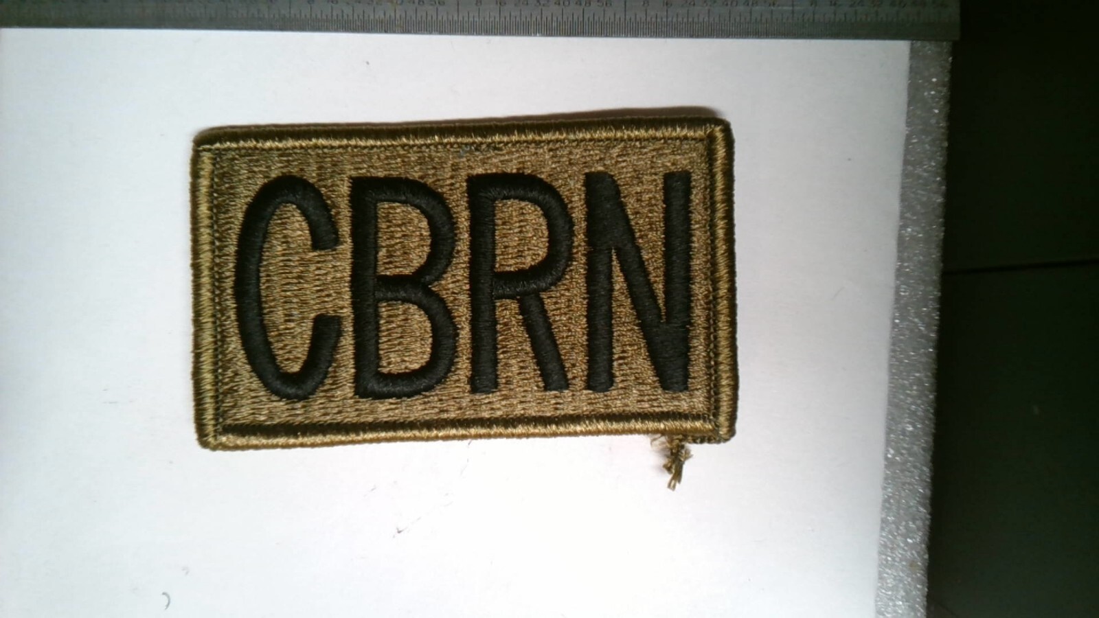 MILITARY PATCH HOOK & LOOP OCP MULTICAM US ARMY CBRN CHEMICAL