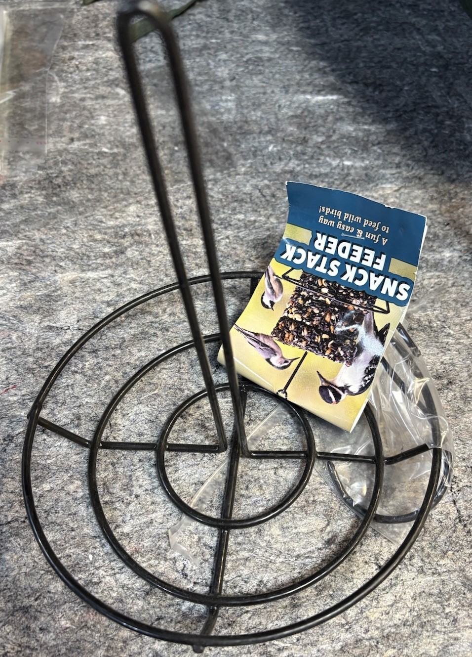 Snack Stack Bird Feeder, 3Suet Capacity -