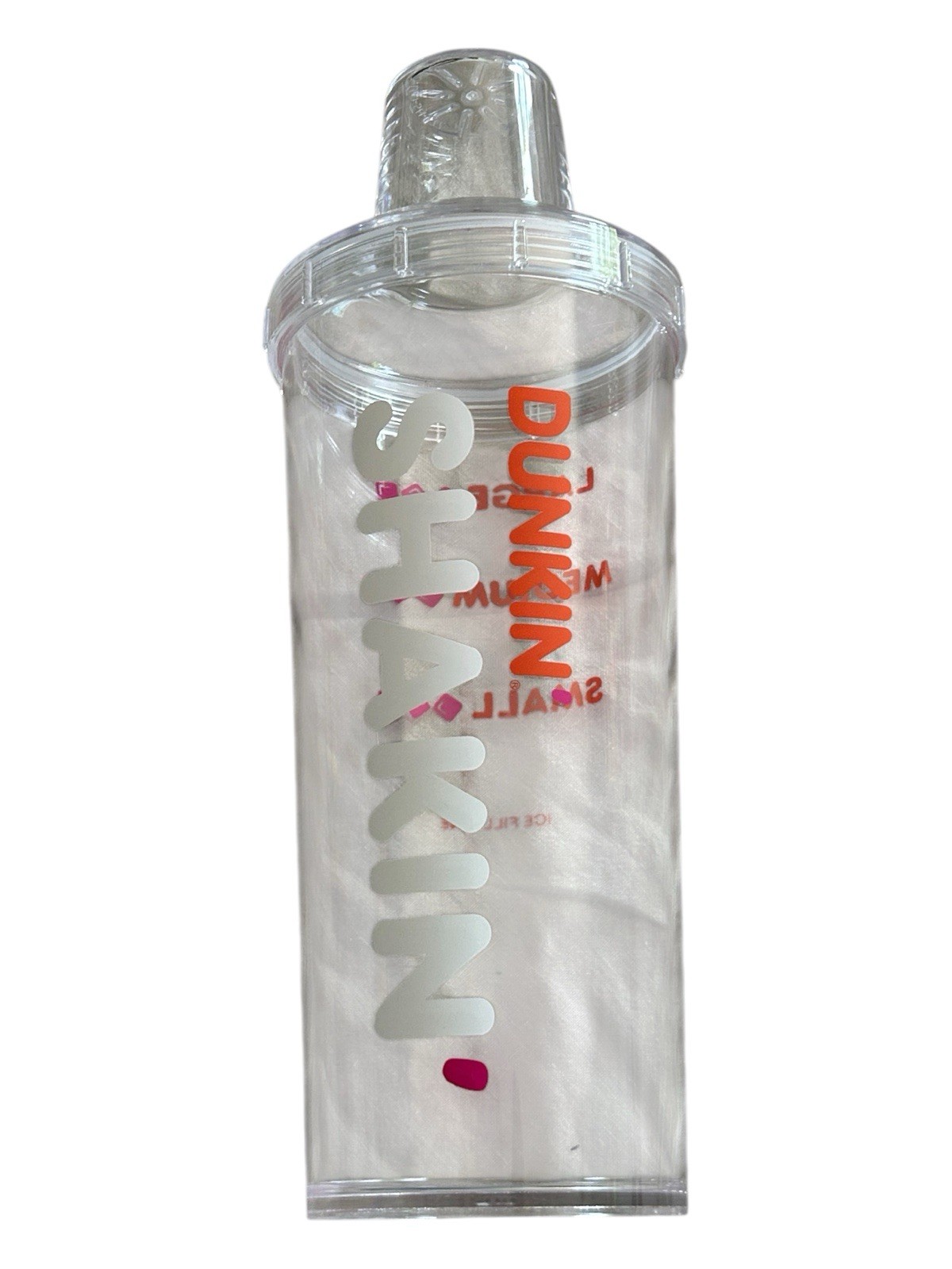 Limited Edition SABRINA Carpenter & Dunkin Donuts Shakin' Espresso Shaker w/ Lid