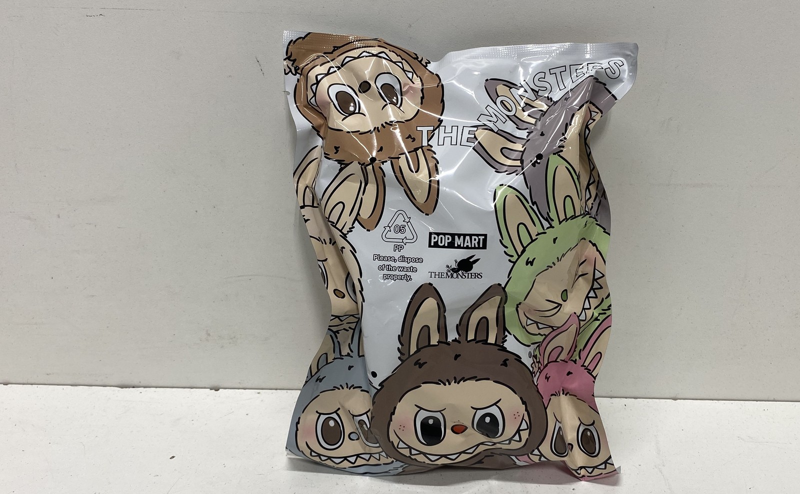 Cartoon Pop Mart Colorful PP Toy