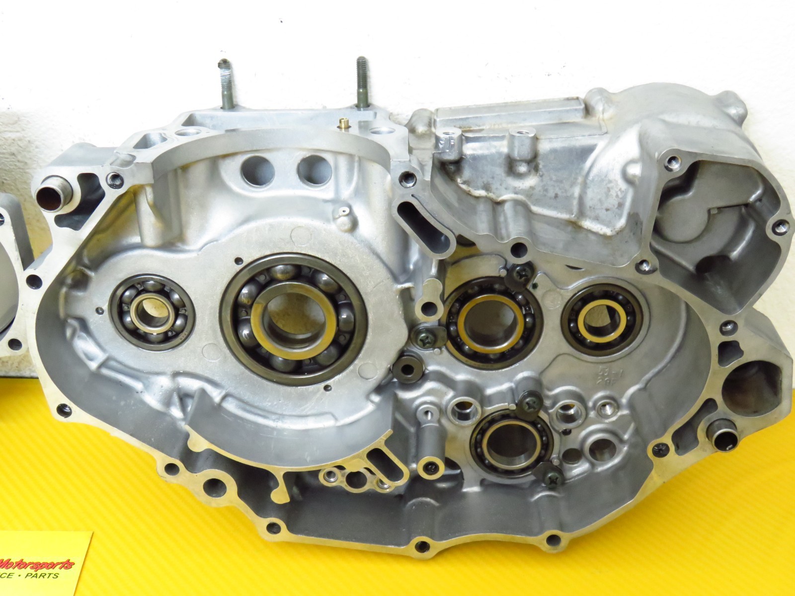 2005 Suzuki Dr-Z400s OEM CRANKCASE left right crank case cases MATCHING good