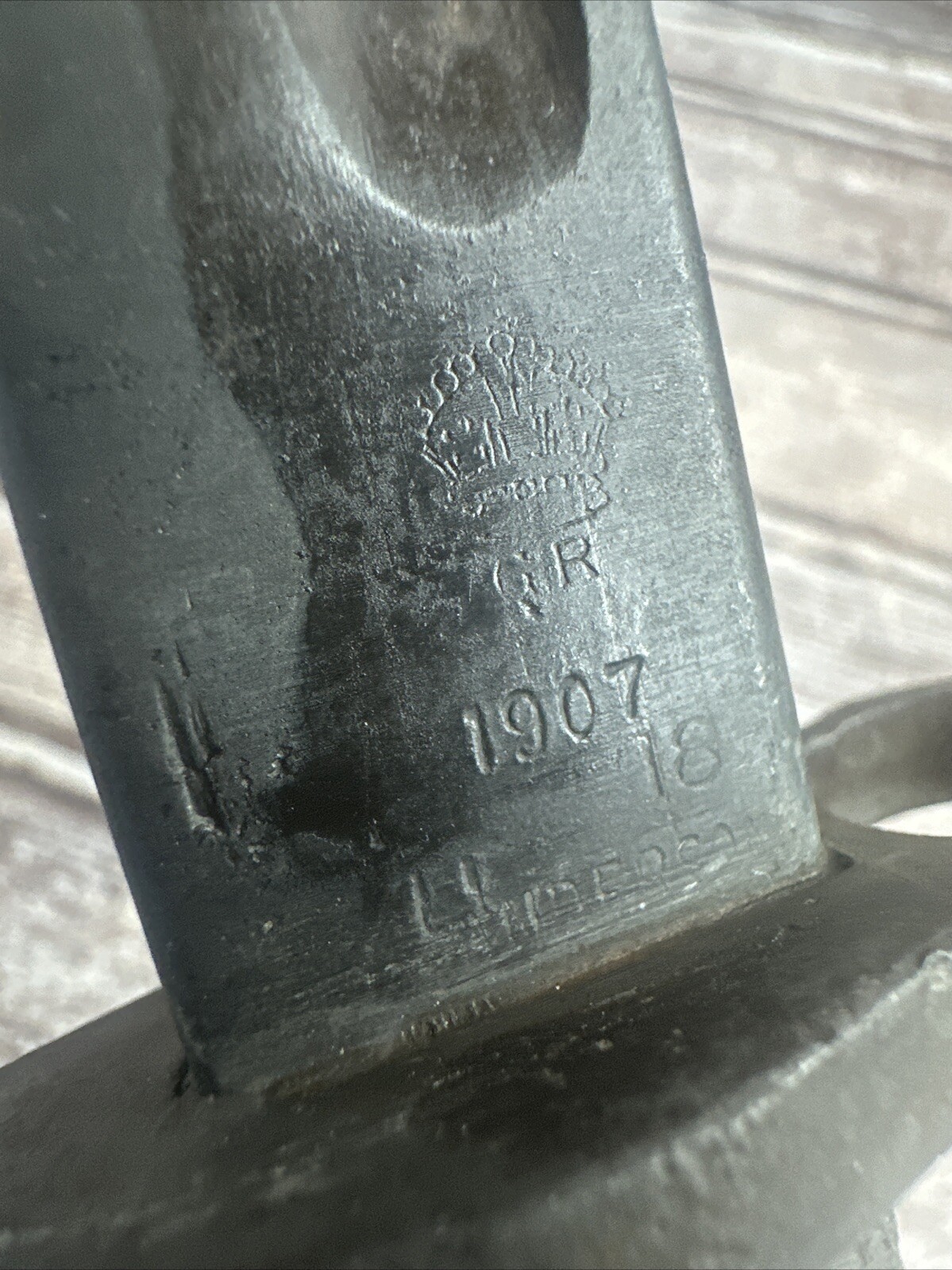 WWI Wilkinson P 1907 Bayonet Made Nov. 1918 British ? *No Handle* See Markings