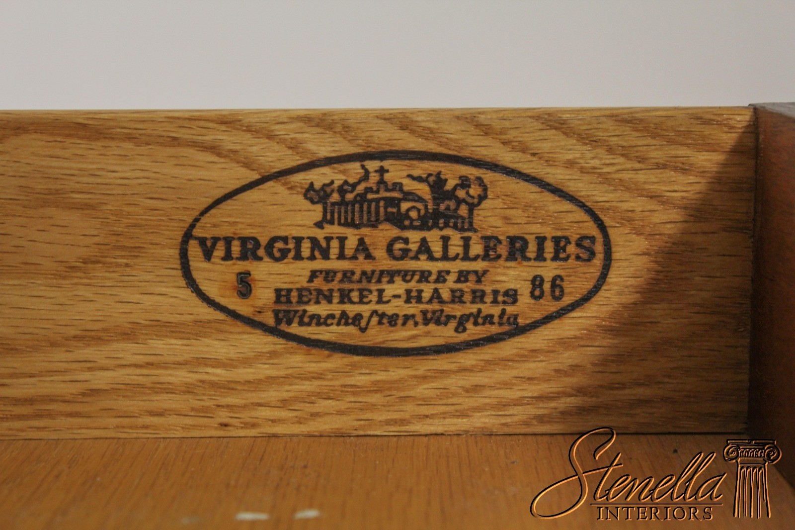 LF58143: HENKEL HARRIS 3 Part Queen Anne Mahogany Highboy