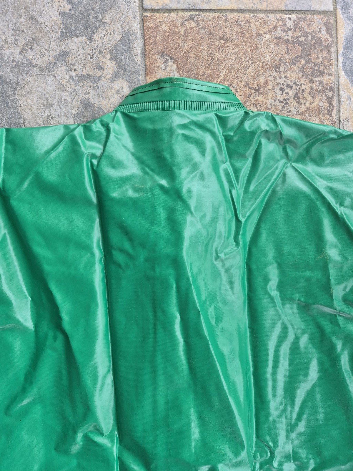 Neese Chem Shield 96 Series Protective Green Coat Adult Large PVC On Polyester