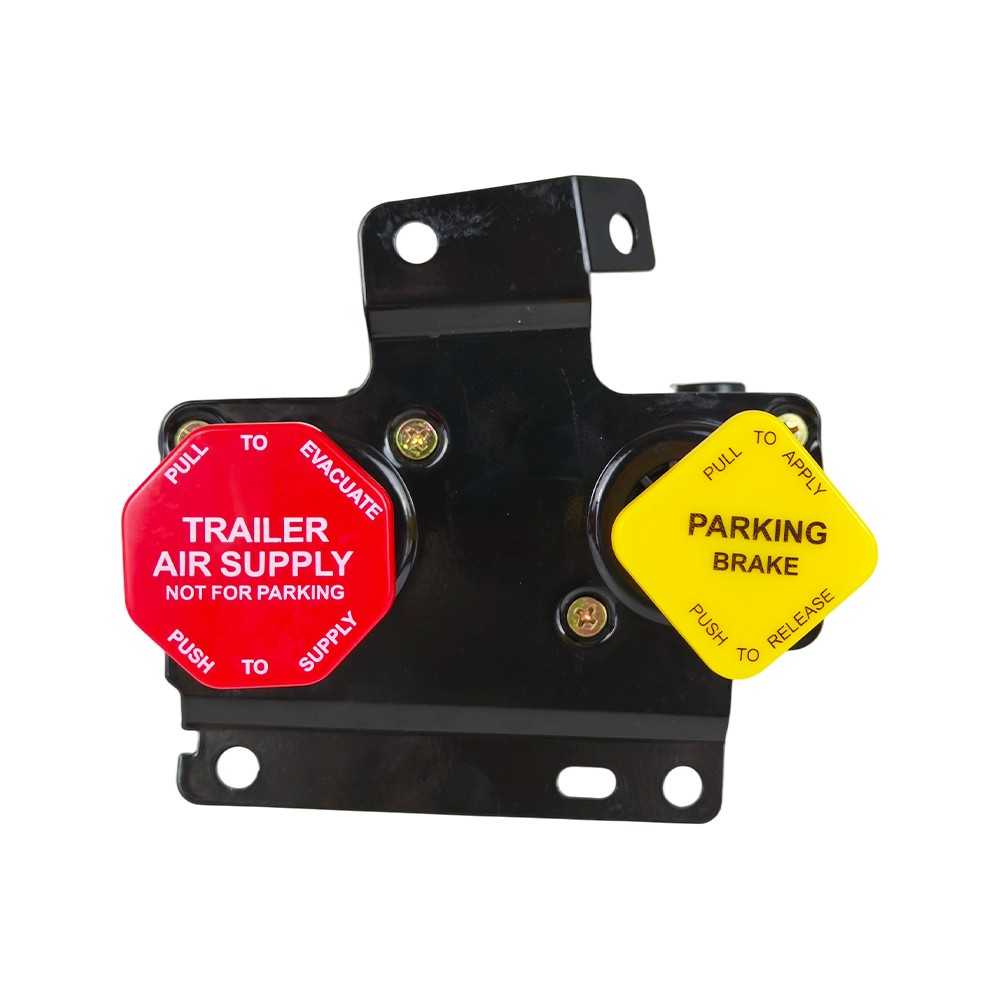 For Volvo VNL Dash Valve Dual Park Brake With 5 Ports 24340522 21315044 K035691