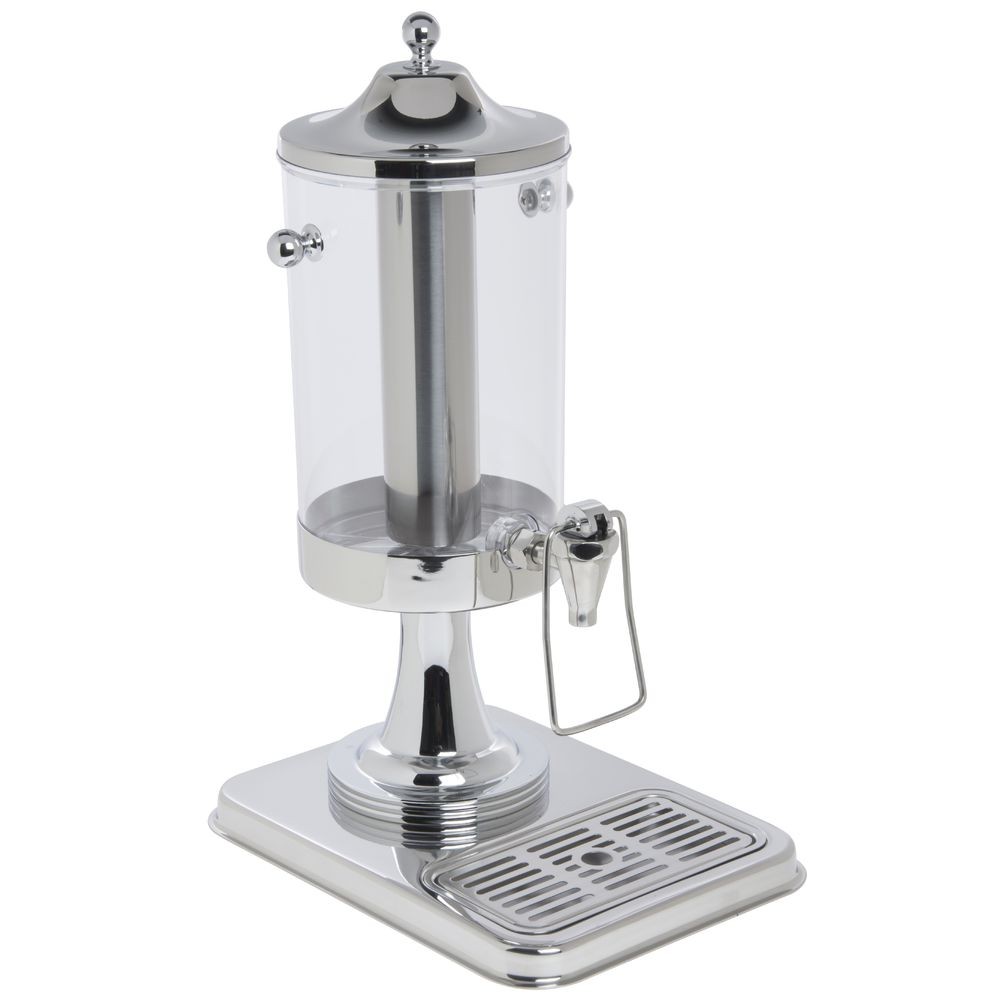 HUBERT® Beverage Dispenser with Ice Cylinder 4 Liter