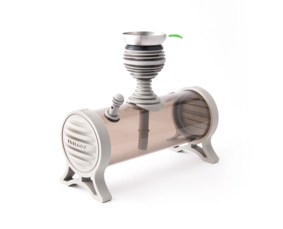 Apple on Top AoT White Hookah Horizontal -Easy to Clean and Use