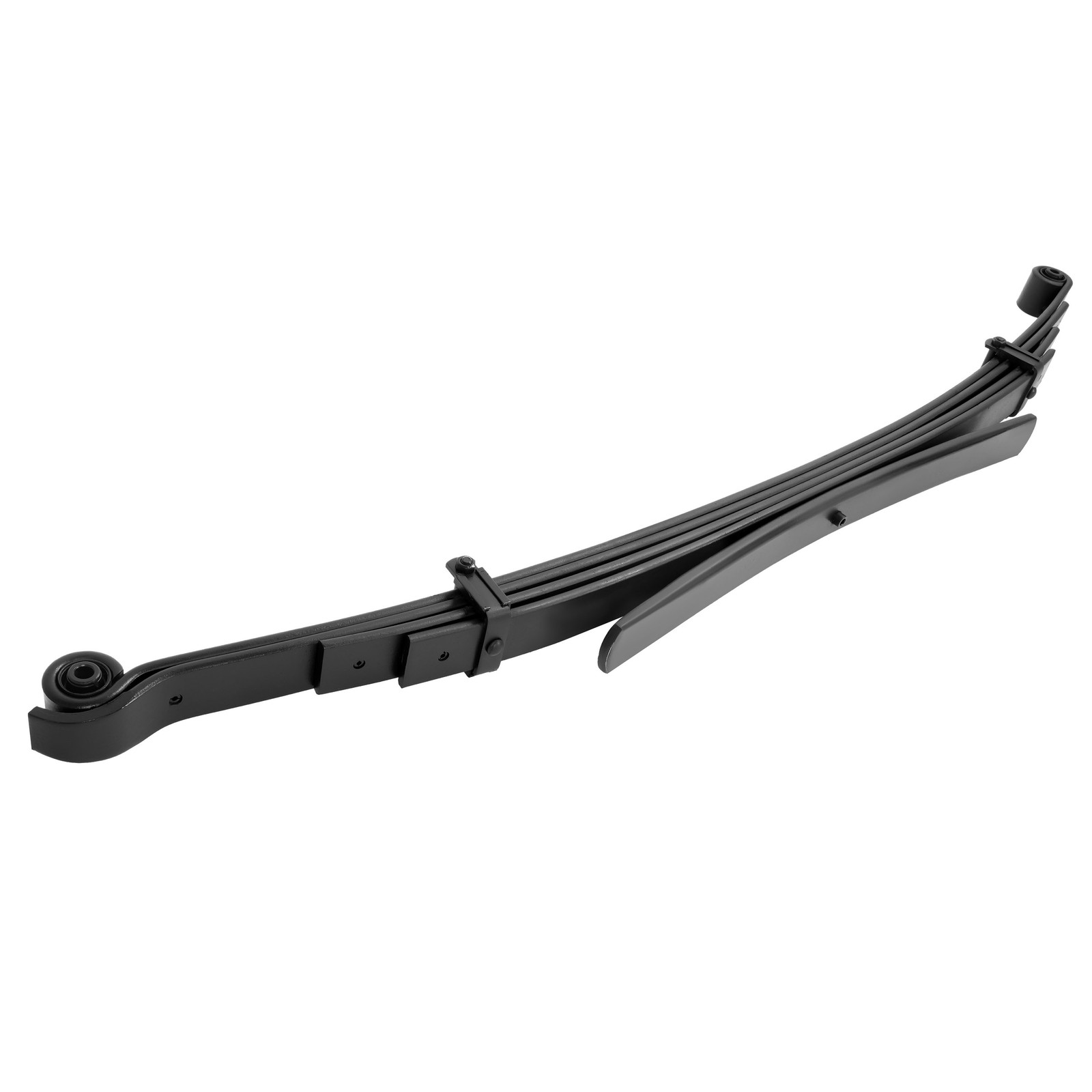 Powder Coated For Toyota Tundra 2007-2022 Black Rear 5-Leaf Spring & Bushings