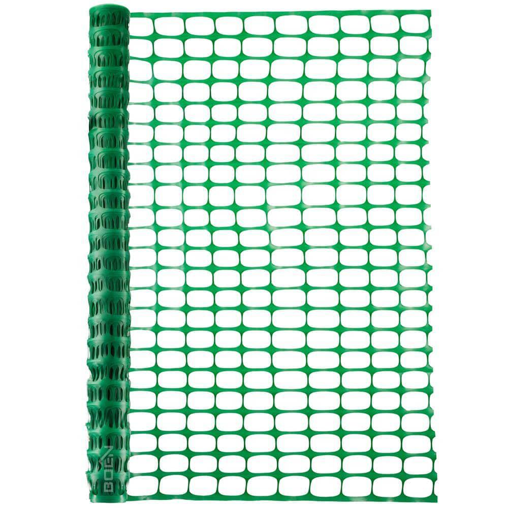 Single Temporary Fencing Mesh Snow Fence Plastic Safety Garden Netting 4 x 100'