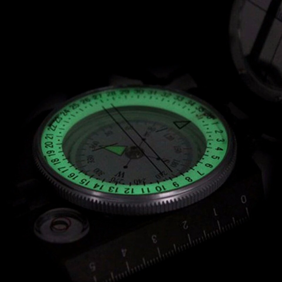 Professional Compass Pocket Military Army Outdoor Hiking Camping Survival BOB