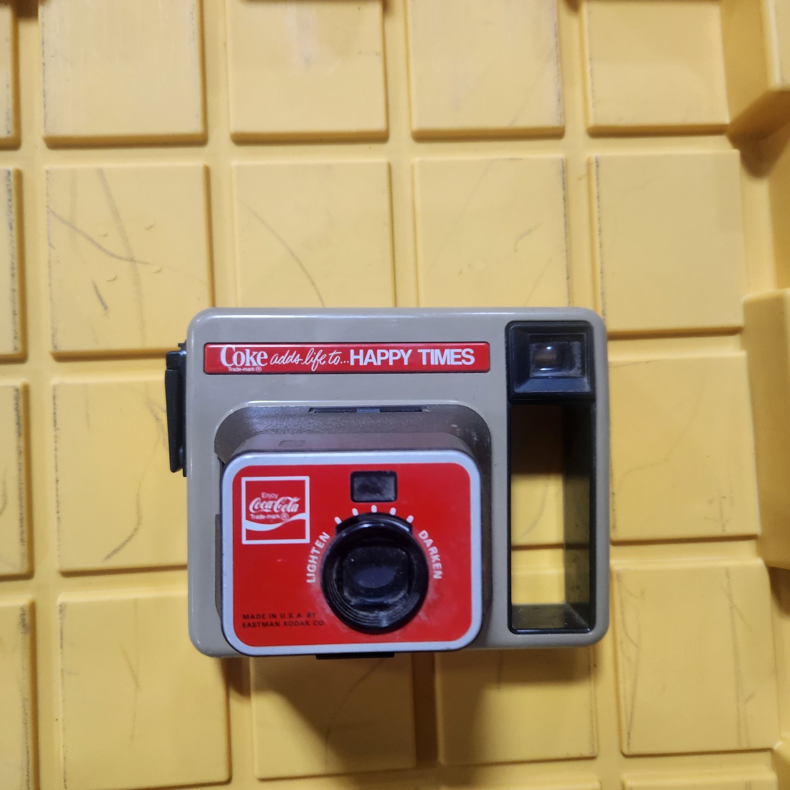 RARE- VTG Coca-Cola Kodak Happy Times Polaroid Camera Coke Promo 1970s  H29