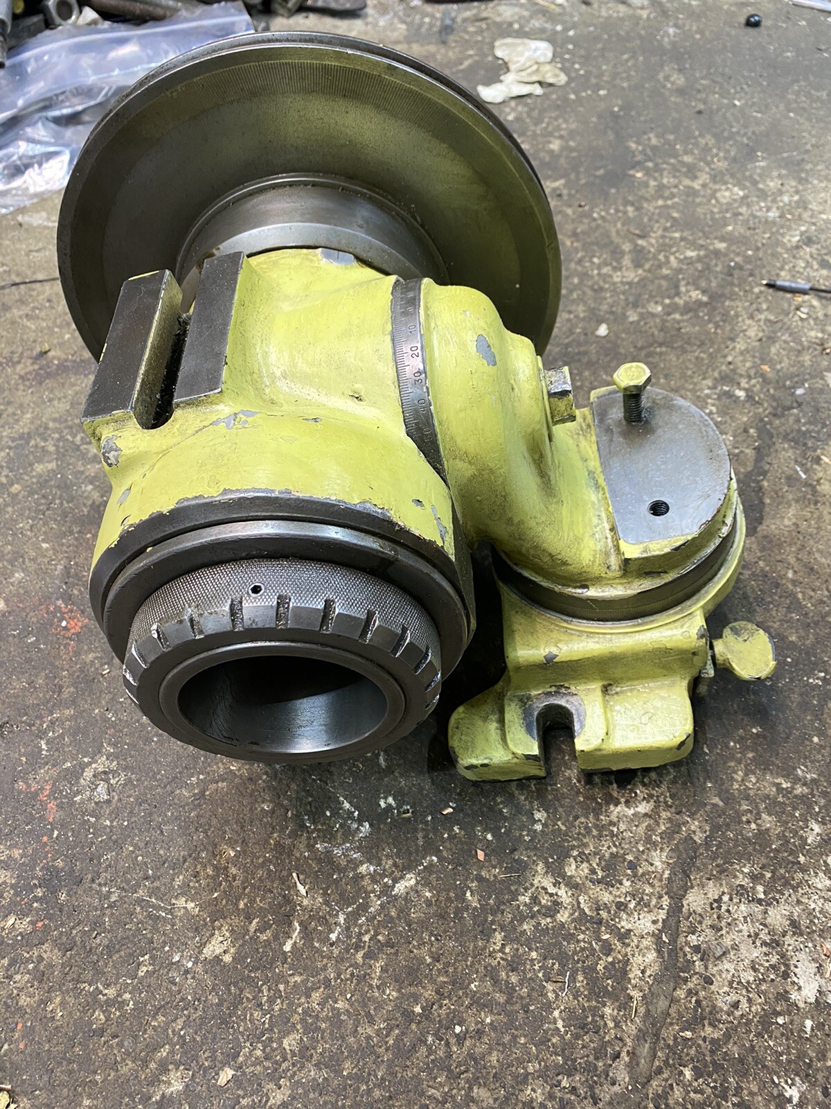 Cincinnati￼ Universal￼ TOOL CUTTER GRINDER WorkHead FIXTURE 50 Taper KO LEE