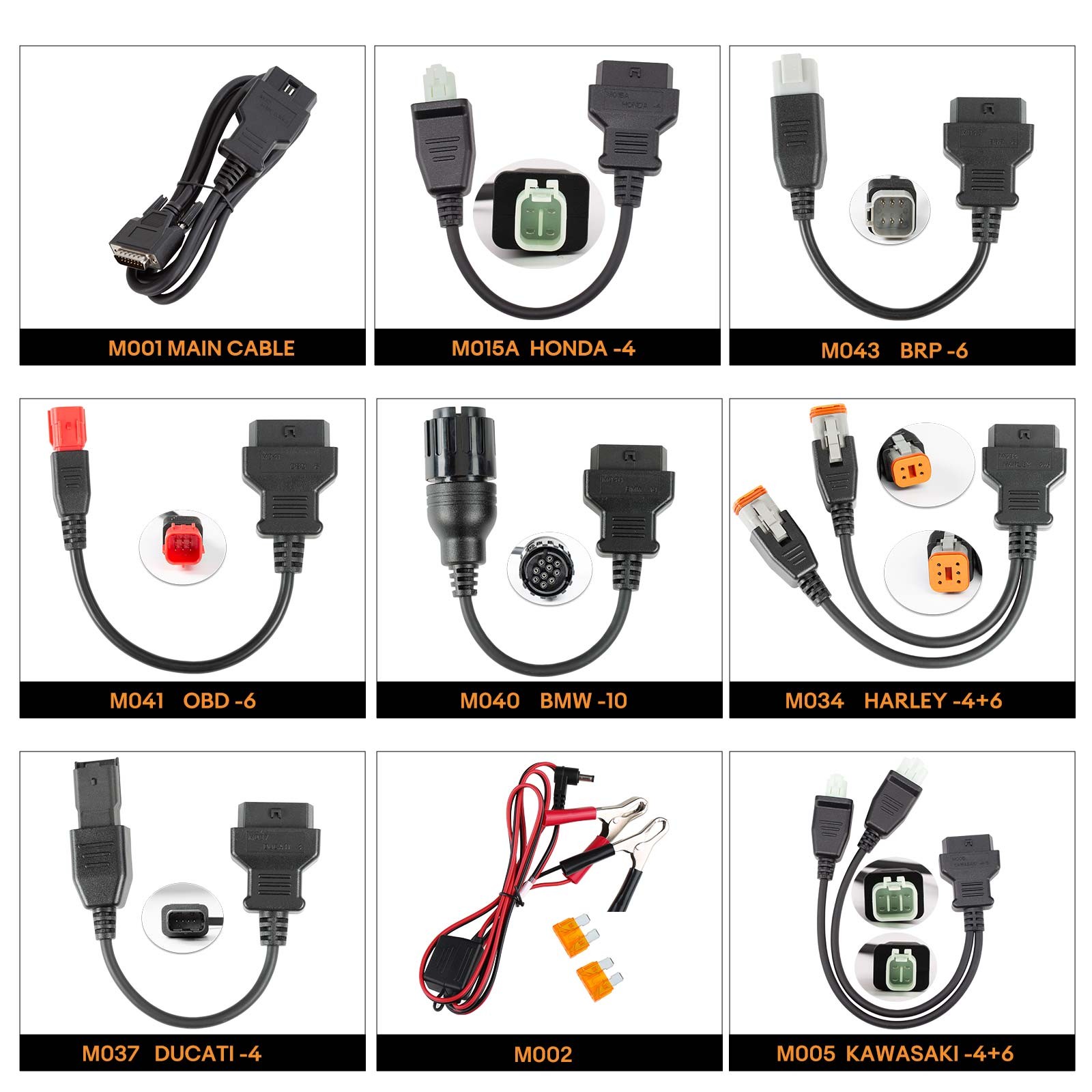 OBDSTAR MOTOMASTER STD Motorcycle Diagnostic Scanner IMMO E-CU Flasher Data Flow