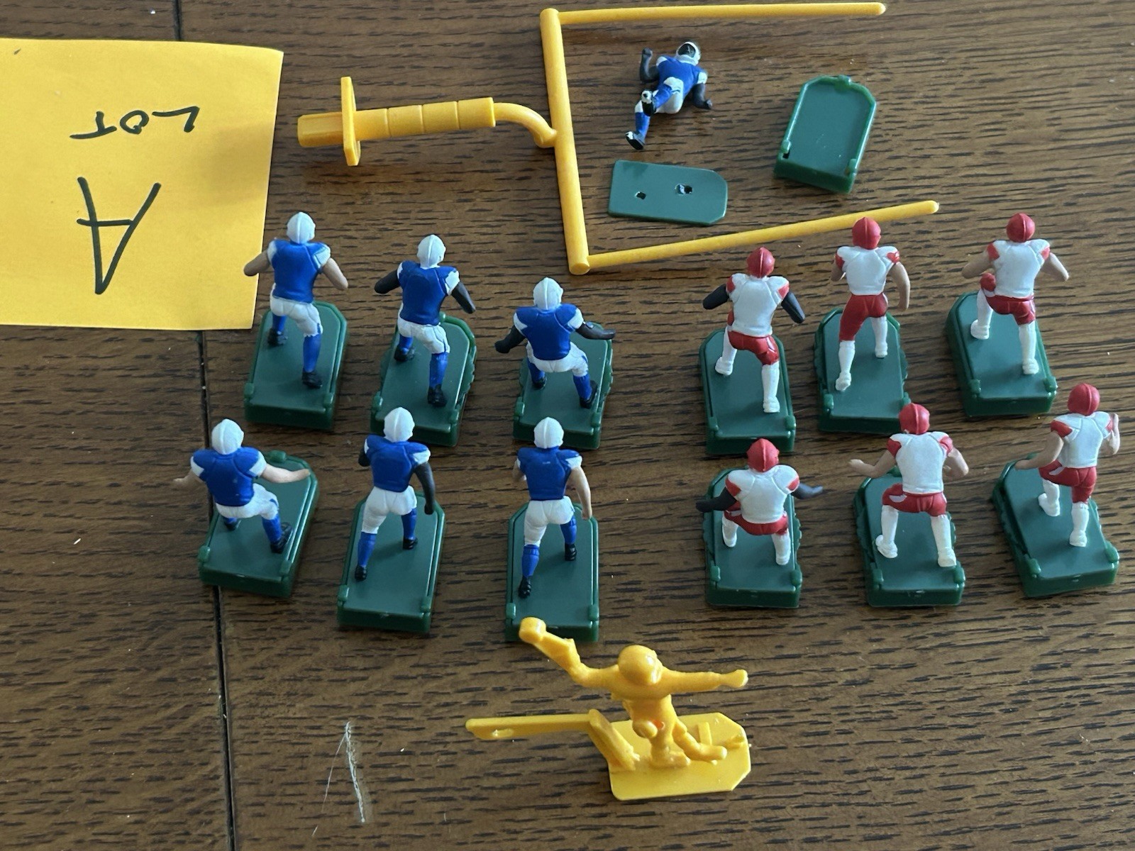 Vtg 2007 NFL Excalibur Electronic Vibrating Football Game Pieces/Parts "A" Lot