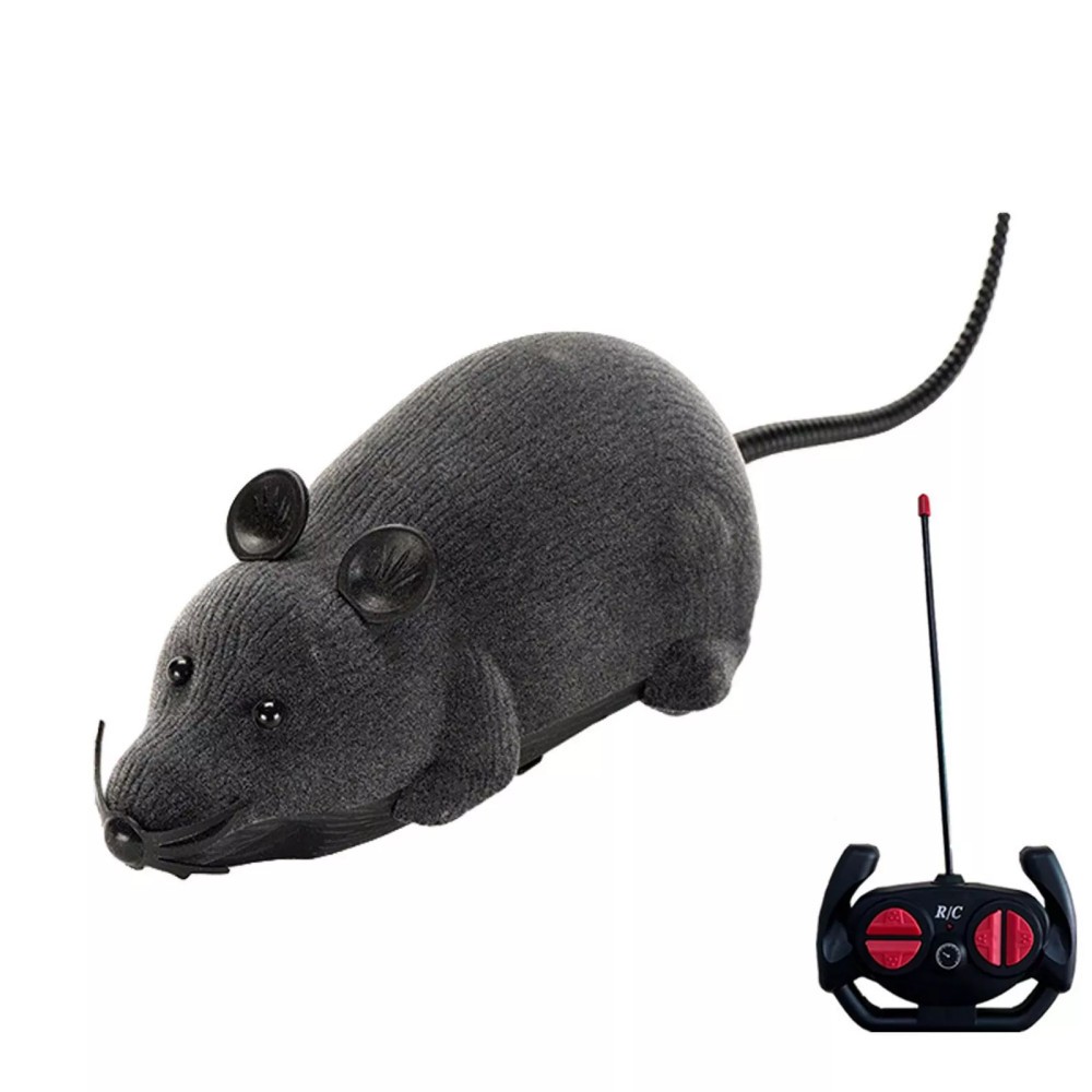 Wireless Remote Control RC Rat Electronic Mouse for Cat Dog Pet Toy Novelty US