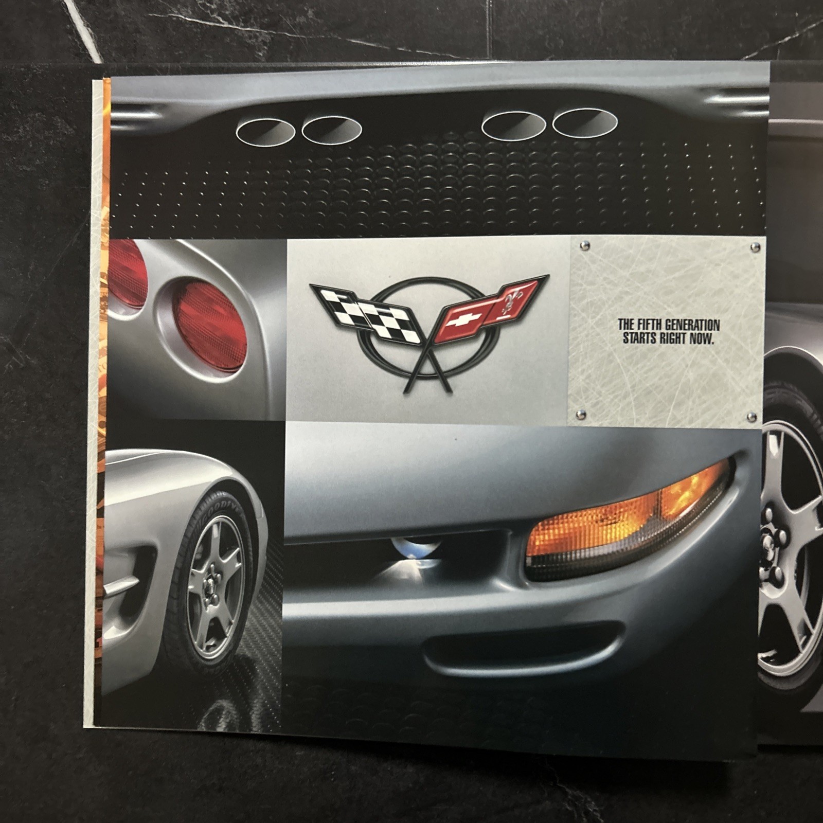 1997 ORIGINAL Chevrolet C5 Corvette Dealer Deluxe Sales Brochure Printed Dec. 96
