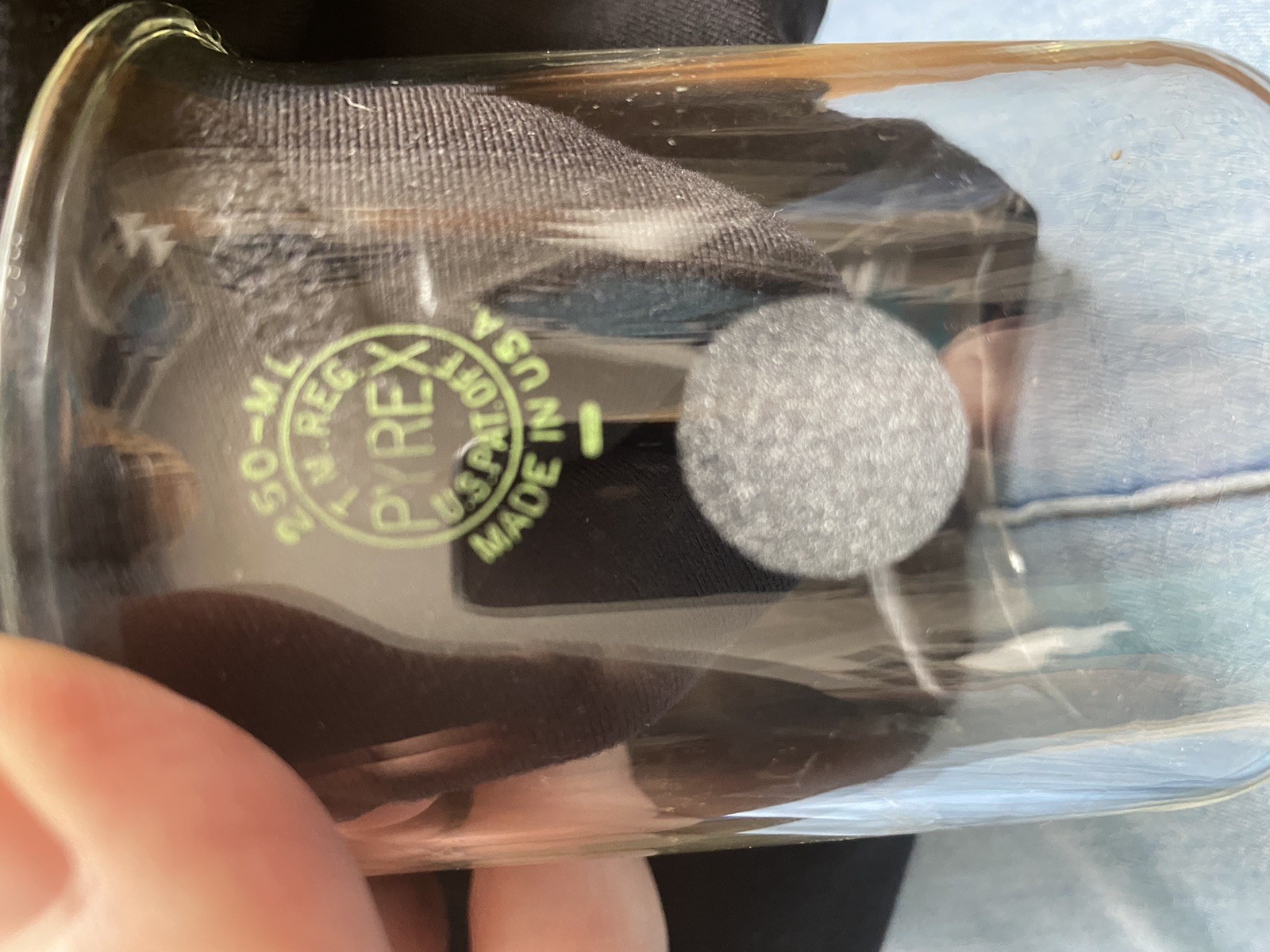 Lot of Vintage MCM Clear Glass Pyrex Low Form Beakers 100ml 150ML 250ML