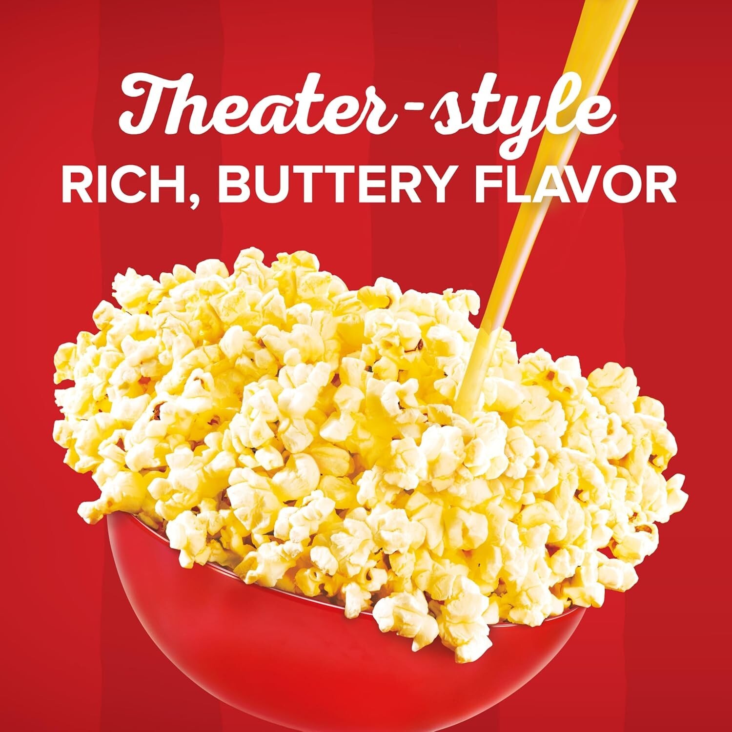 Popcorn Oil, Movie Theater Butter Flavored Topping Oil, 13 Fl Oz.