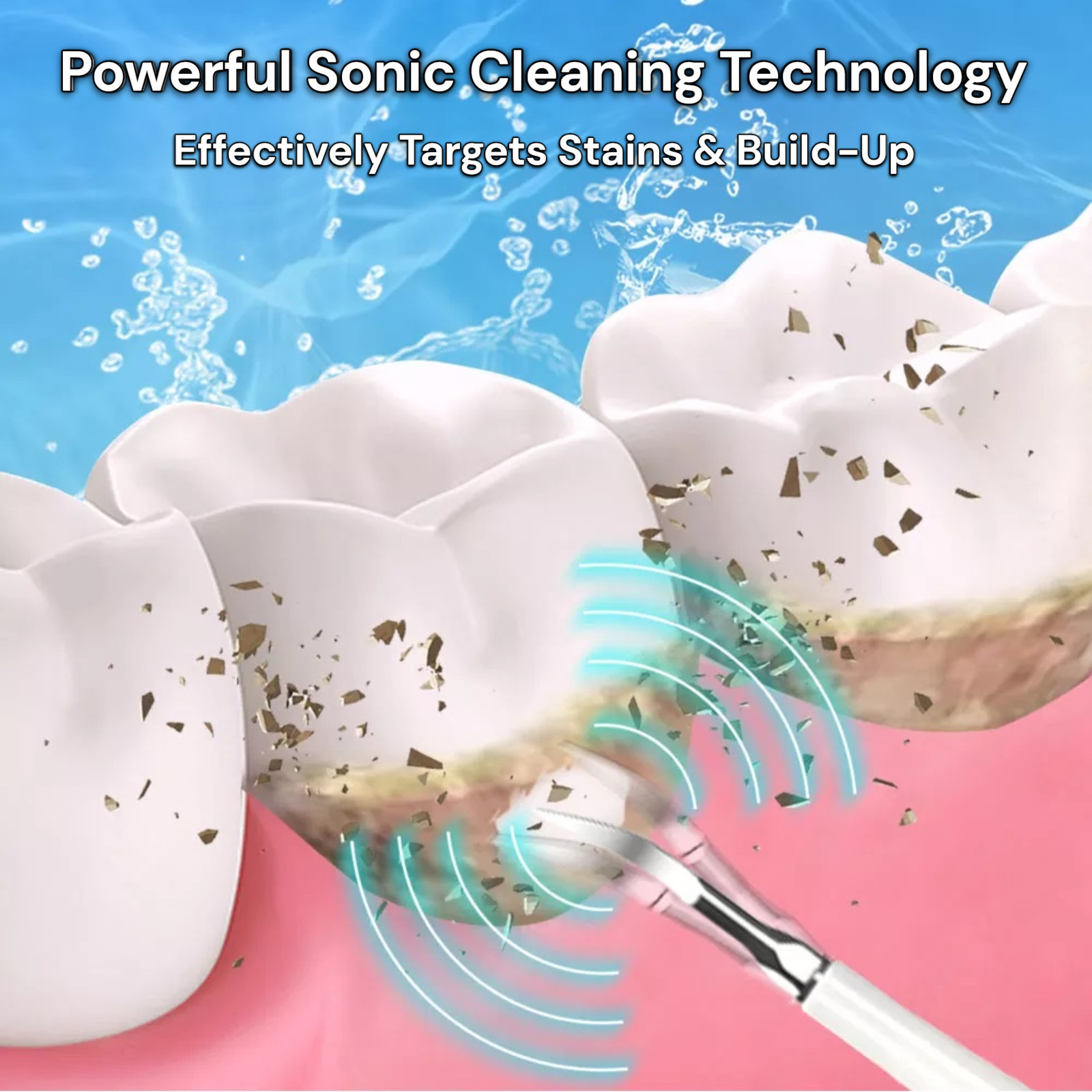 Electric Tooth Cleaner Dental Tools Plaque Calculus Remover Teeth Cleaning Kits