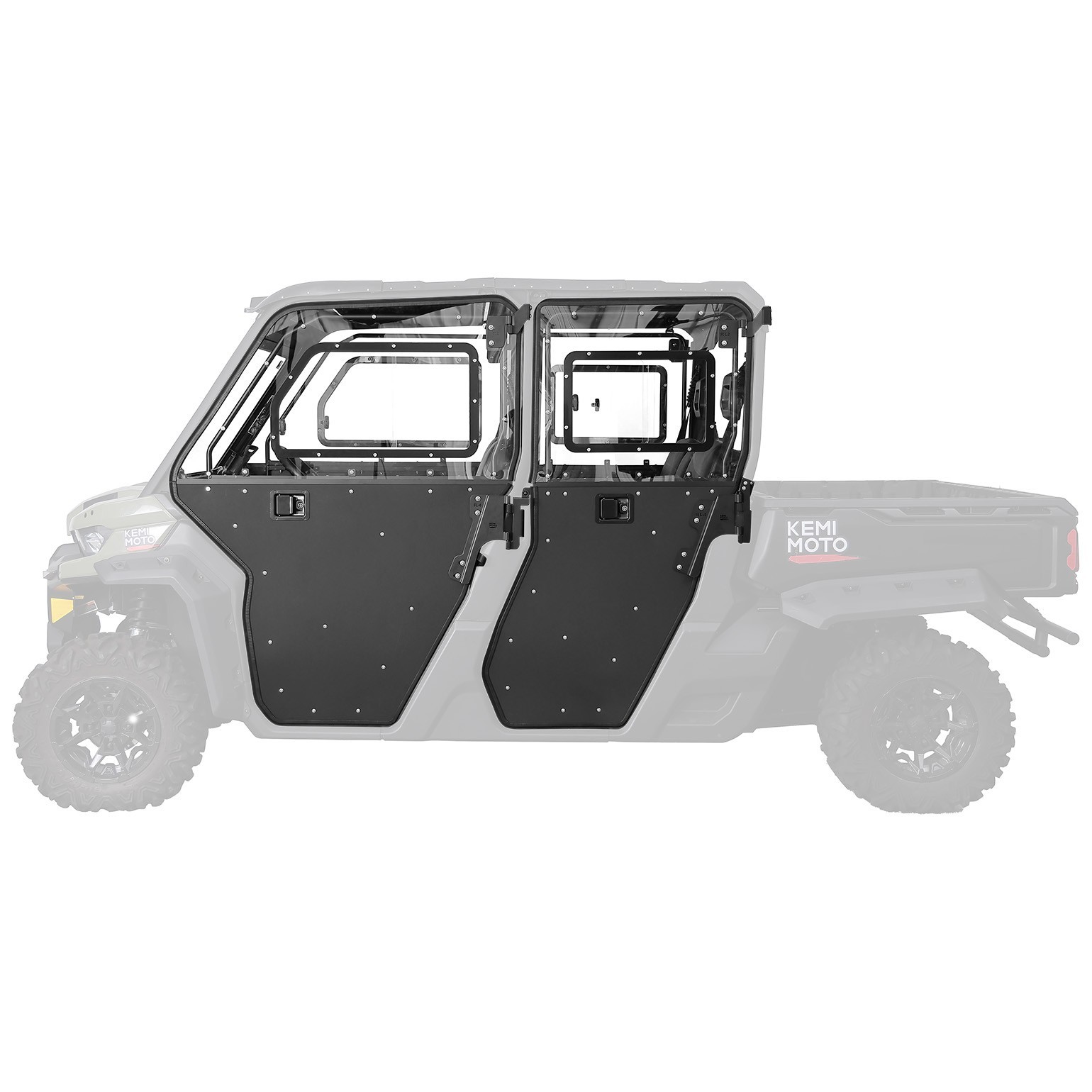 Half Full Cab Enclosure Doors For Can-Am Defender MAX HD7 HD8 HD9 HD10 2017-2026