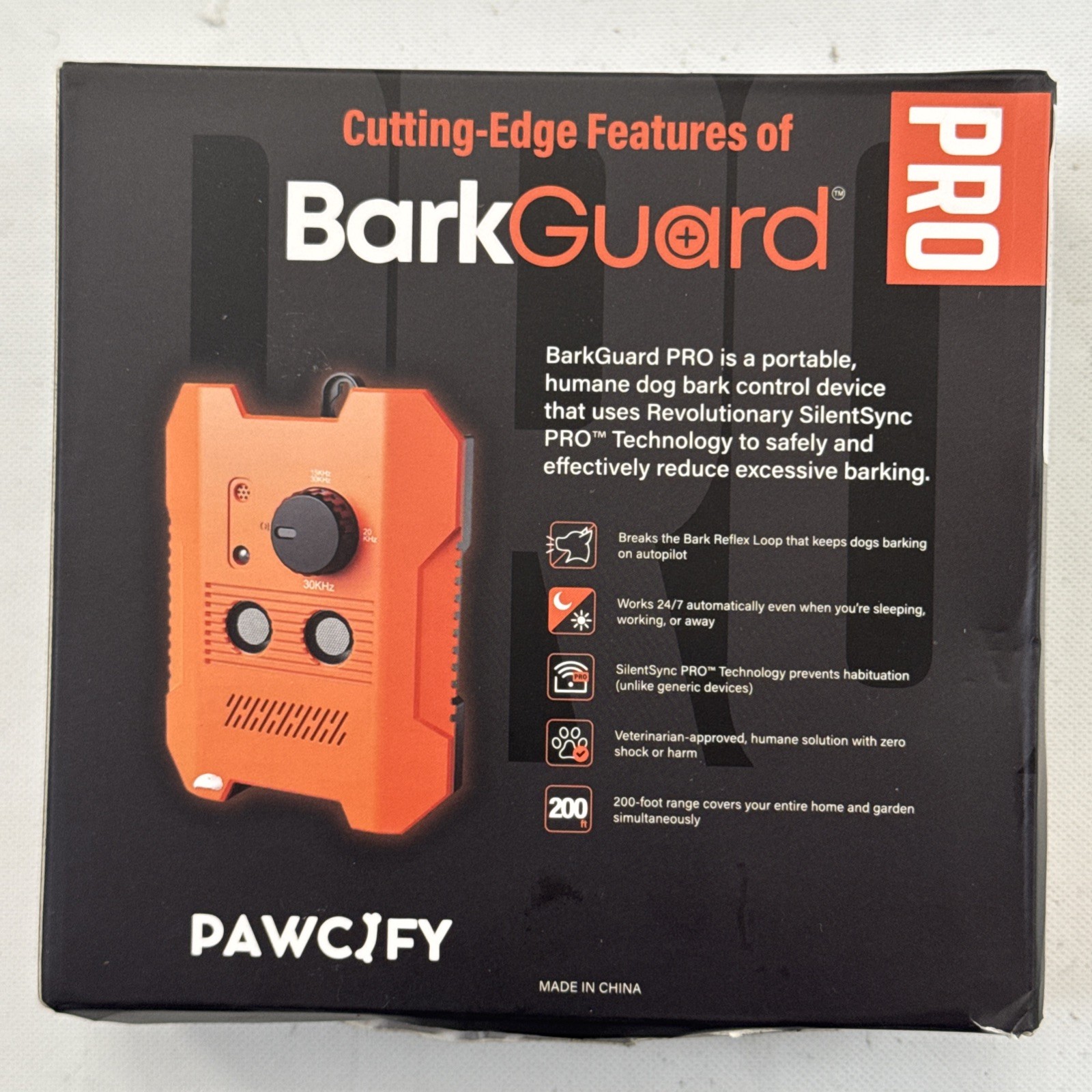 Authentic, Pawcify, BarkGuard Pro, Please Read Details