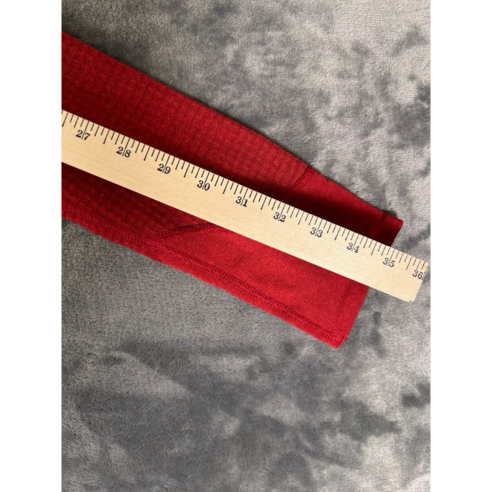 Y2K Patagonia Mens XL R1 Sweater Fleece Pullover Red Quarter Zip Outdoor Top