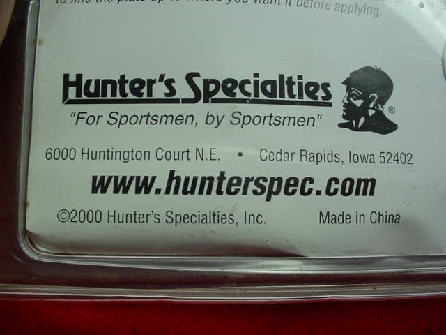 H.S. Strutt- Turkey Tail & Beard Mounting Kit-Hunters Specialties- New !