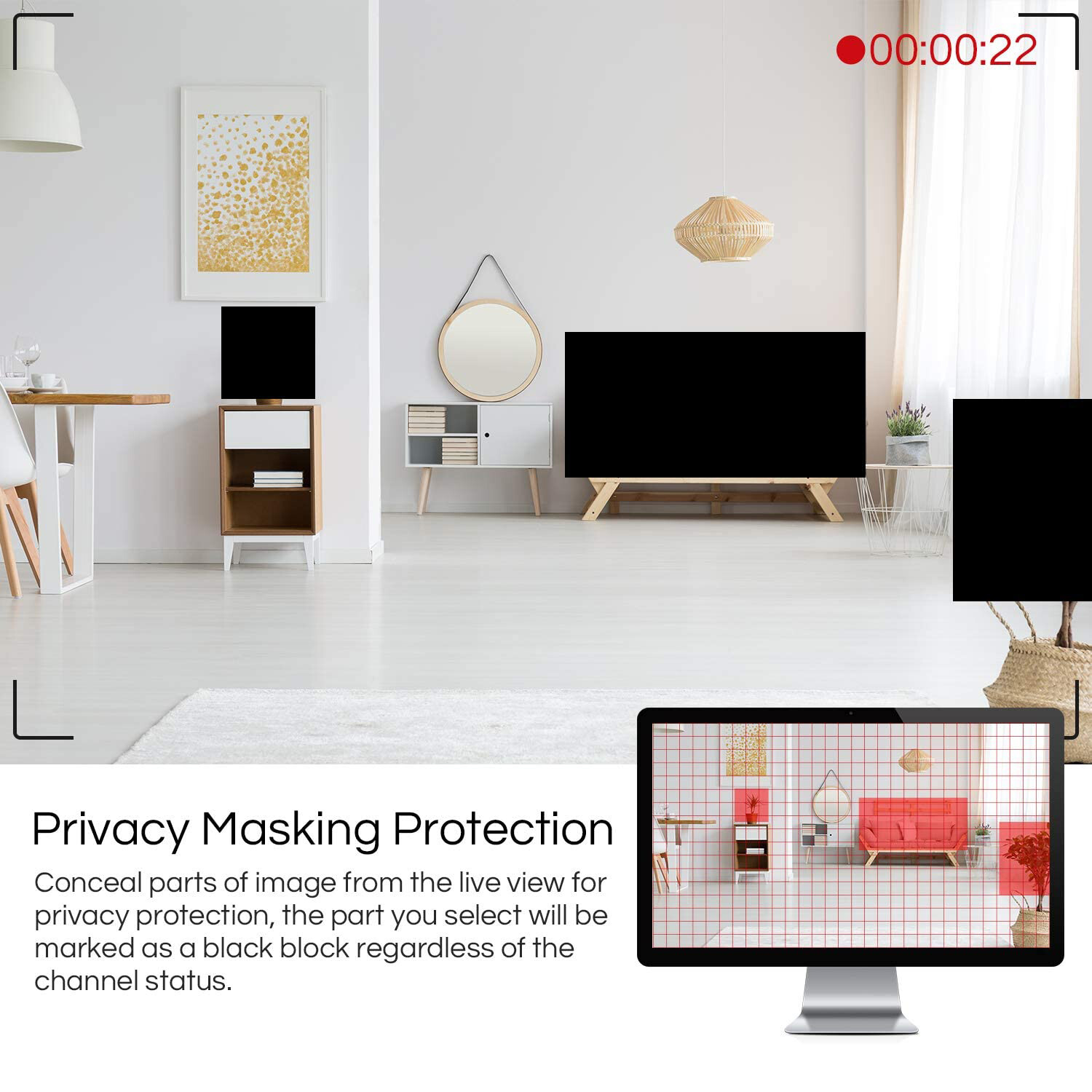 ZOSI 8 Channel H.265+ 5MP Lite DVR HD 1080p Recorder for Security Camera System