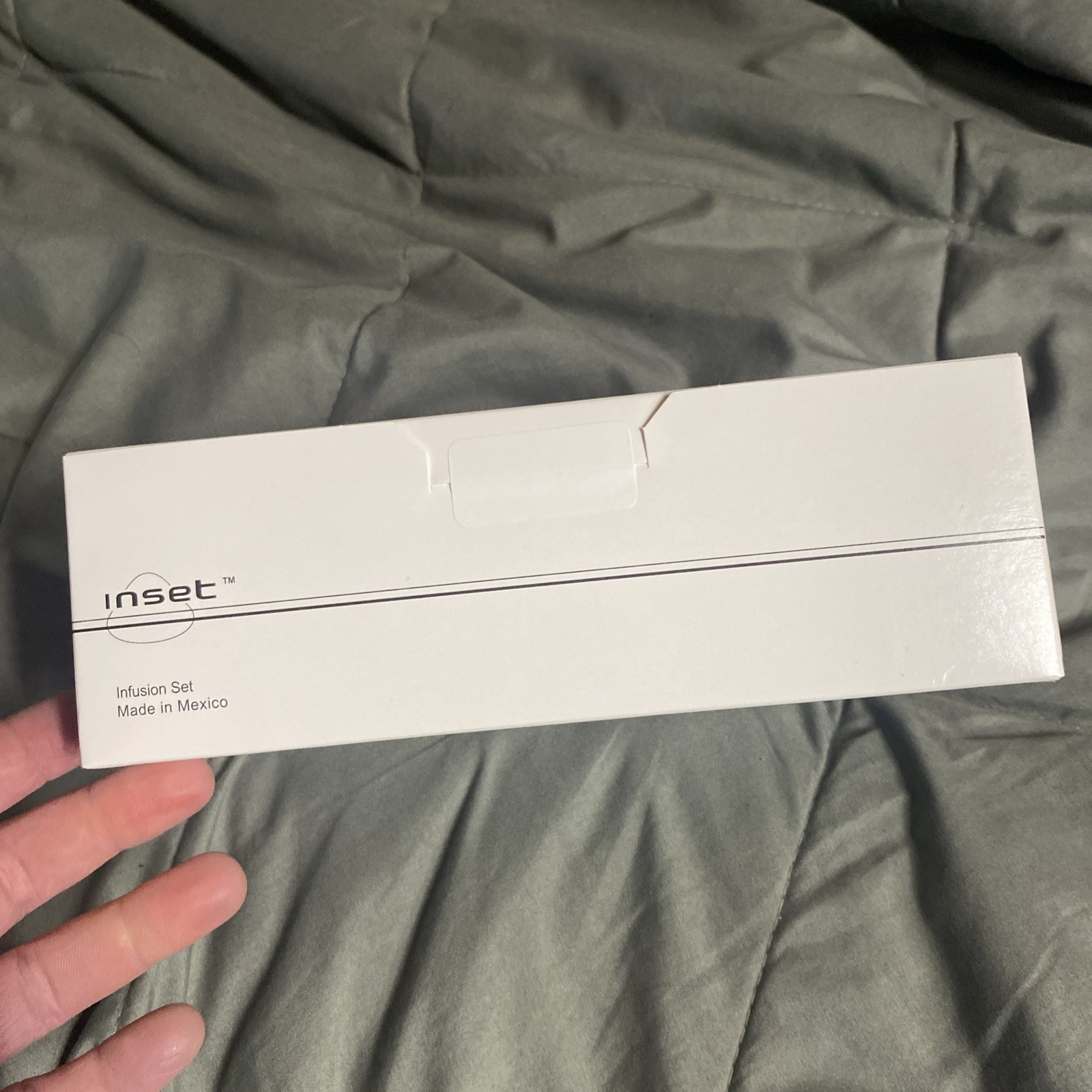 Convatec Inset Infusion Set, 6mm, 23in, Box of 10, Expires 2027