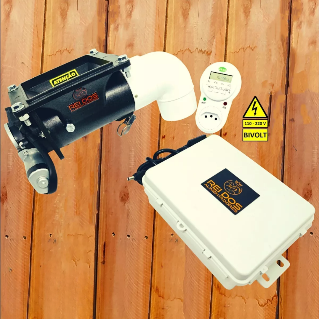 Automatic Feeder for Cows and Calves, Food Dispenser with Timer, Healthier Herd