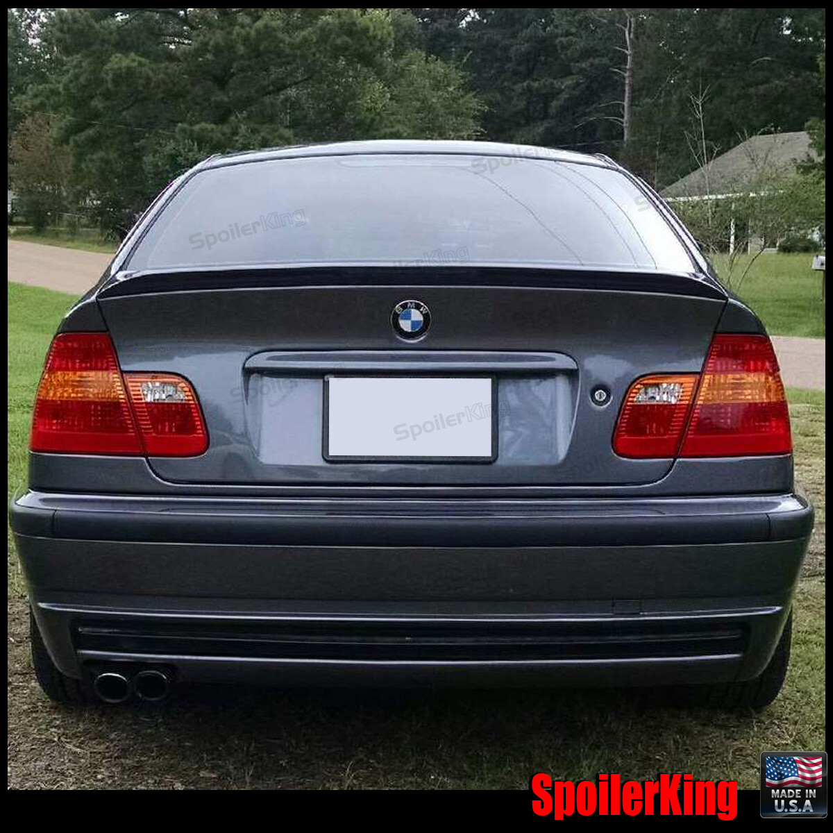 SPK 284G Universal rear trunk spoiler SELECT a SIZE 30"- 63" available