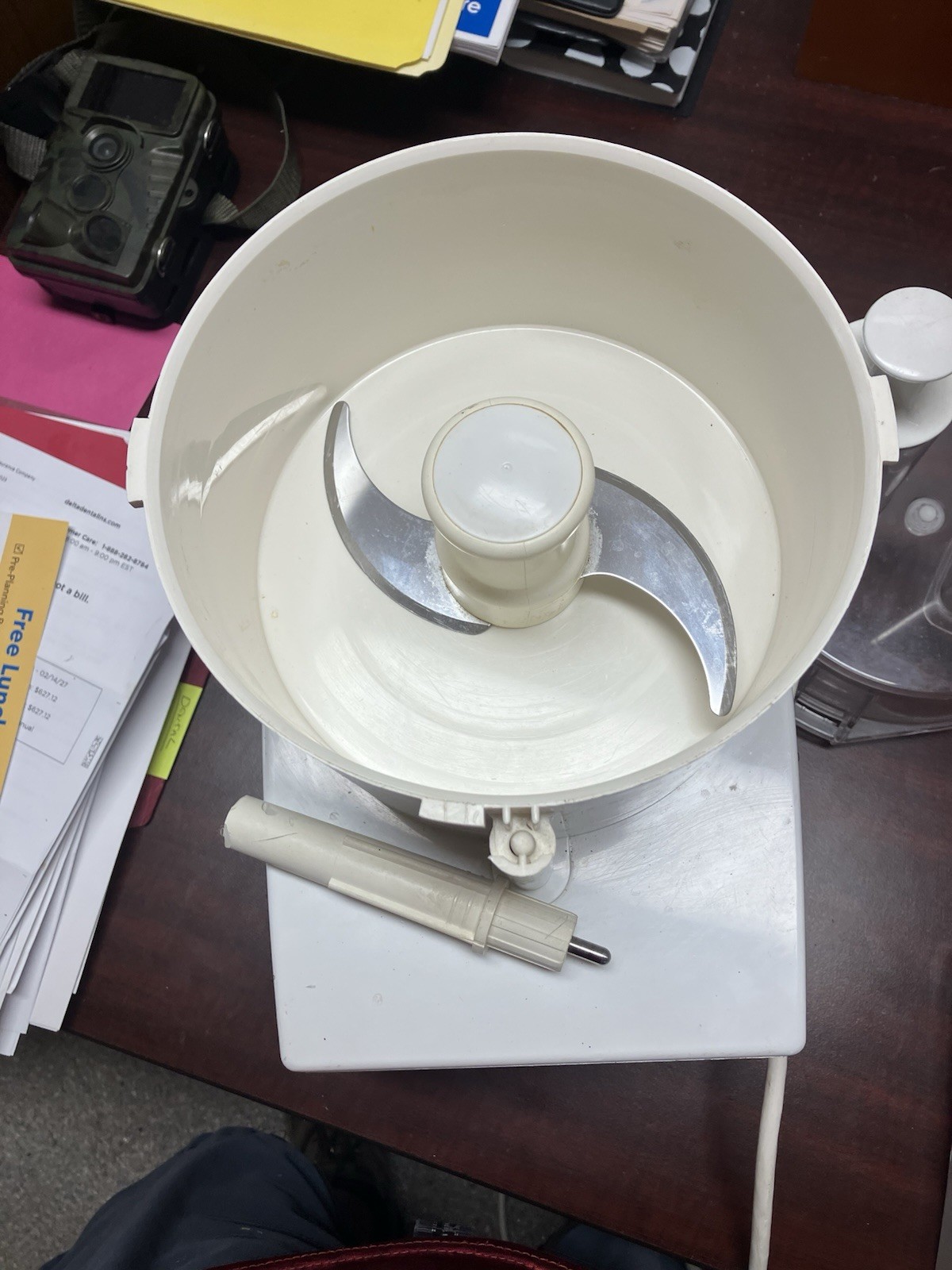 Robo Coupe 100 / W Attachments and Manual Made In France